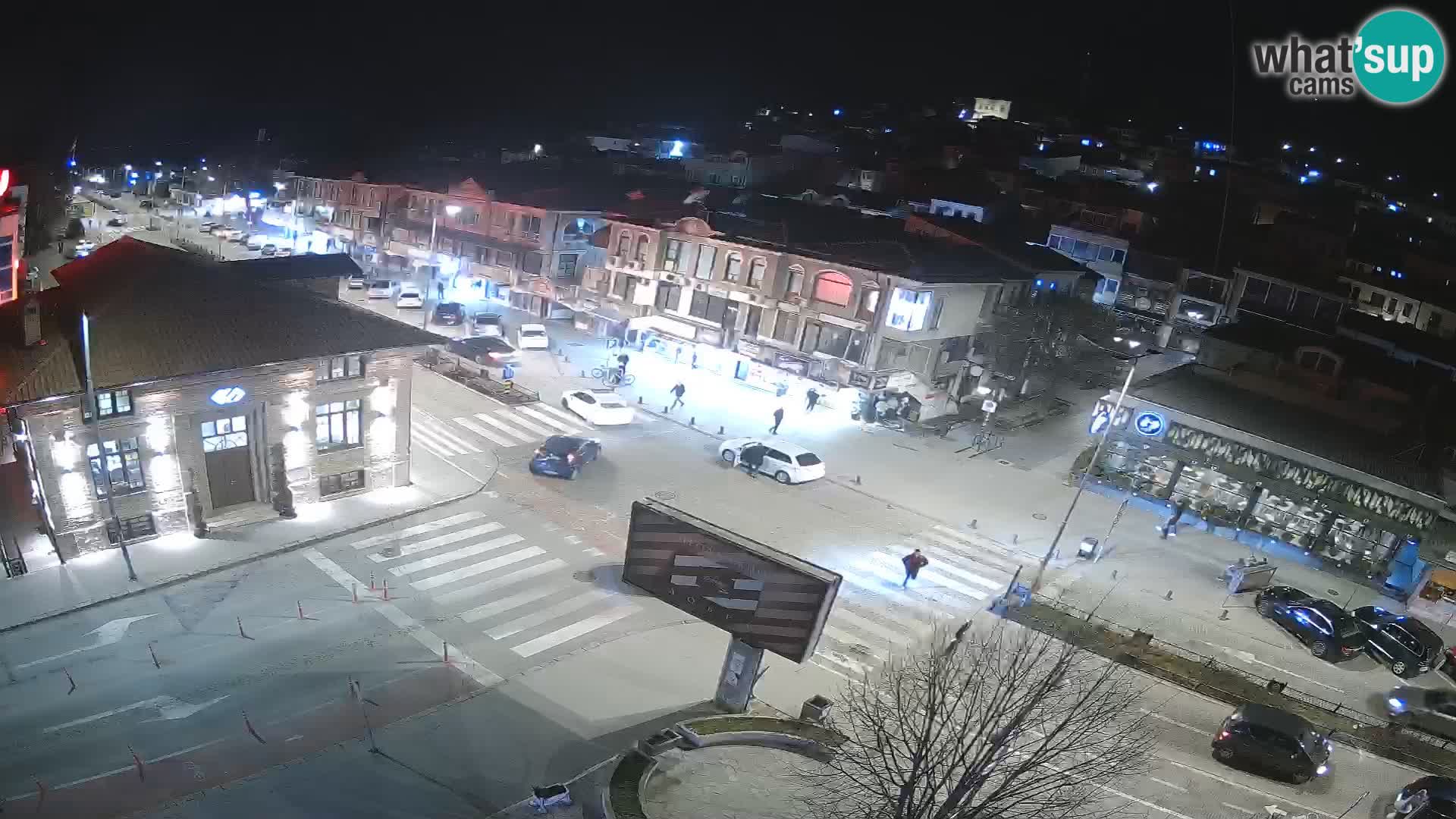 Webcam de la vieille ville et du centre d’Ohrid