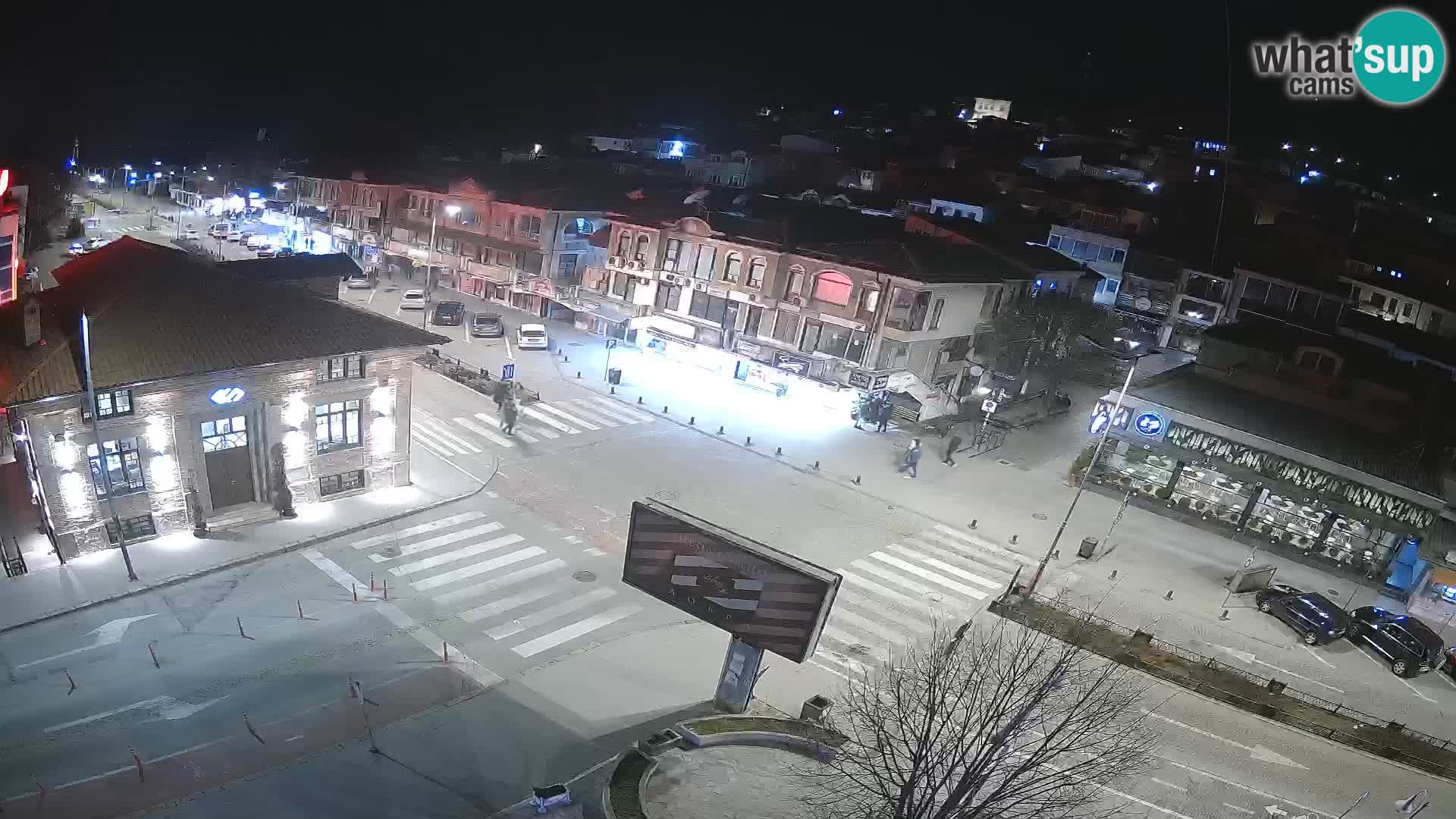 Webcam de la vieille ville et du centre d’Ohrid