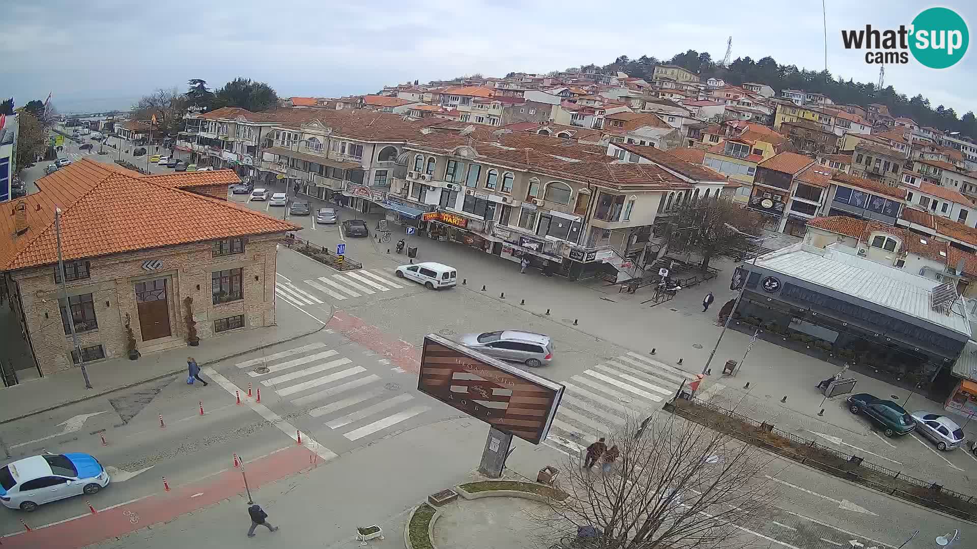 Webcam Altstadt und Zentrum von Ohrid