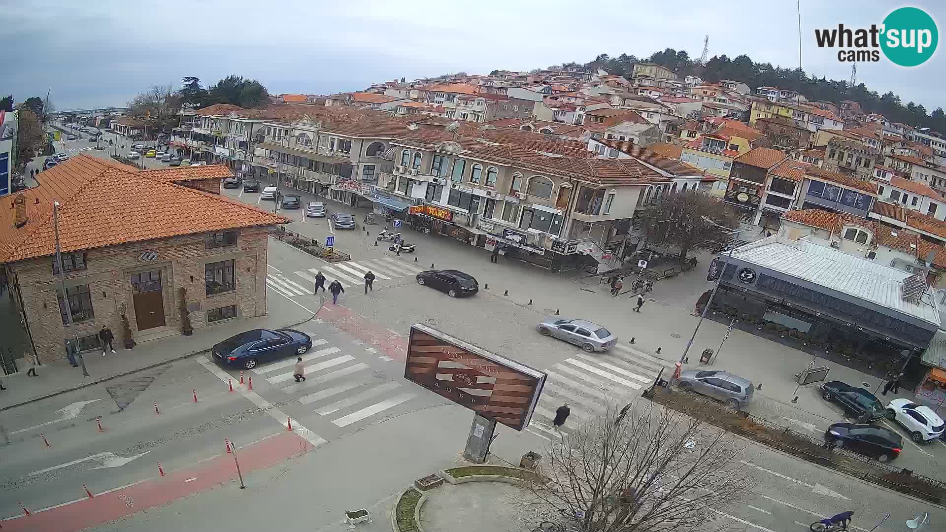 Webcam Altstadt und Zentrum von Ohrid