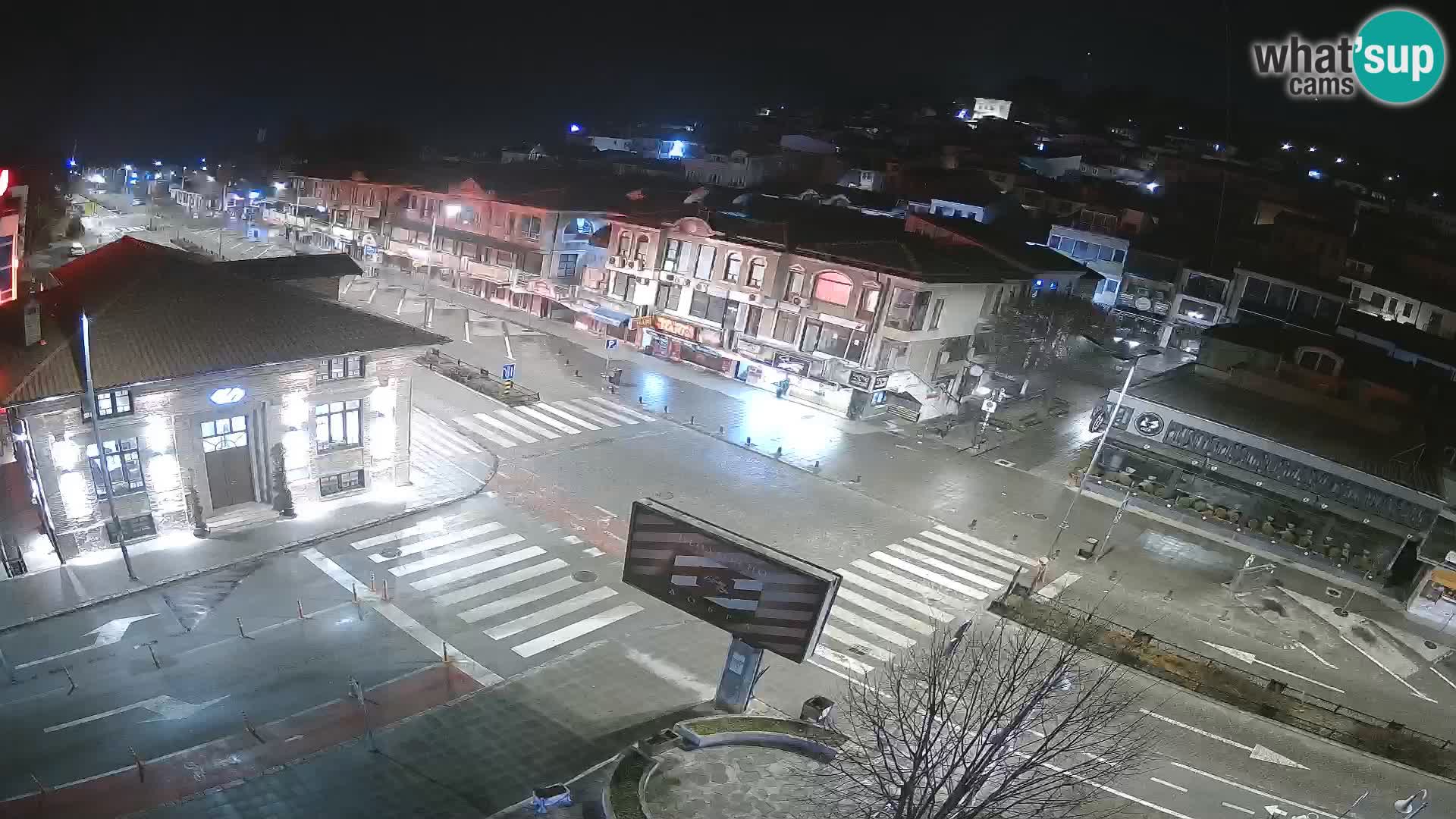 Webcam de la vieille ville et du centre d’Ohrid