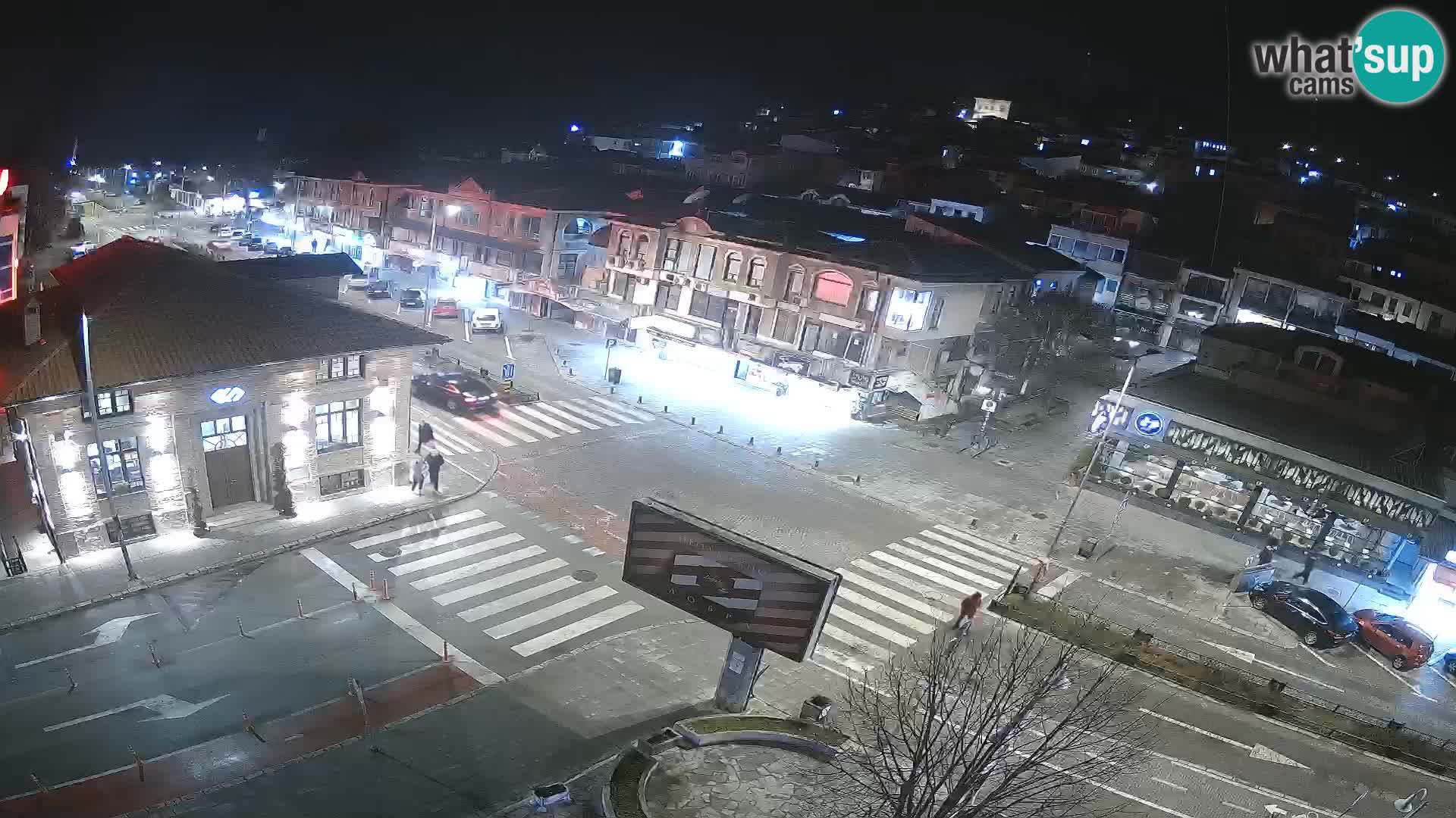 Webcam de la vieille ville et du centre d’Ohrid