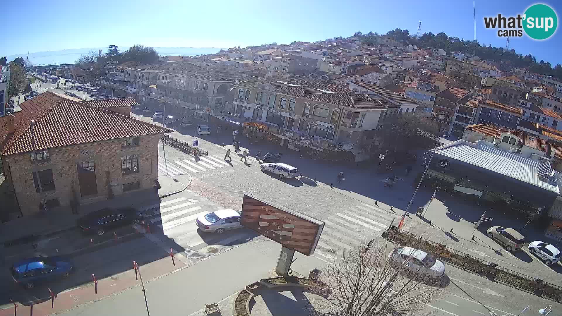 Webcam Città Vecchia e Centro di Ohrid – Macedonia