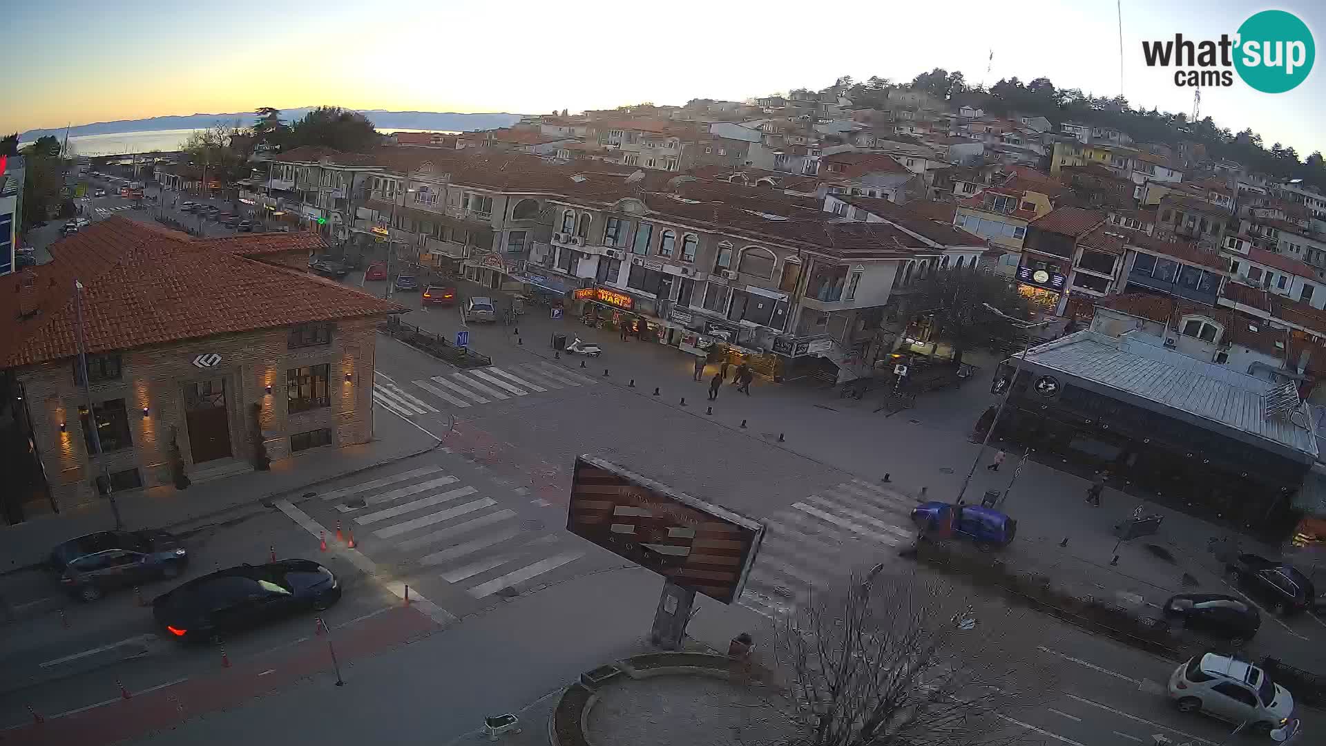 Webcam Ohrid old town and center