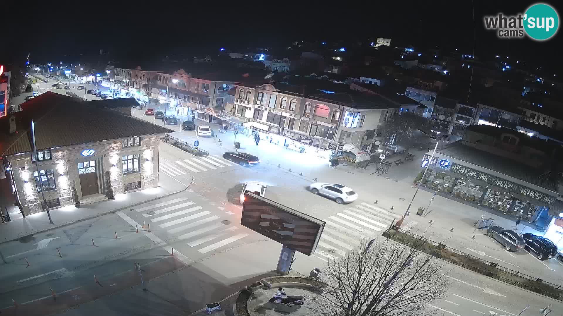 Webcam de la vieille ville et du centre d’Ohrid