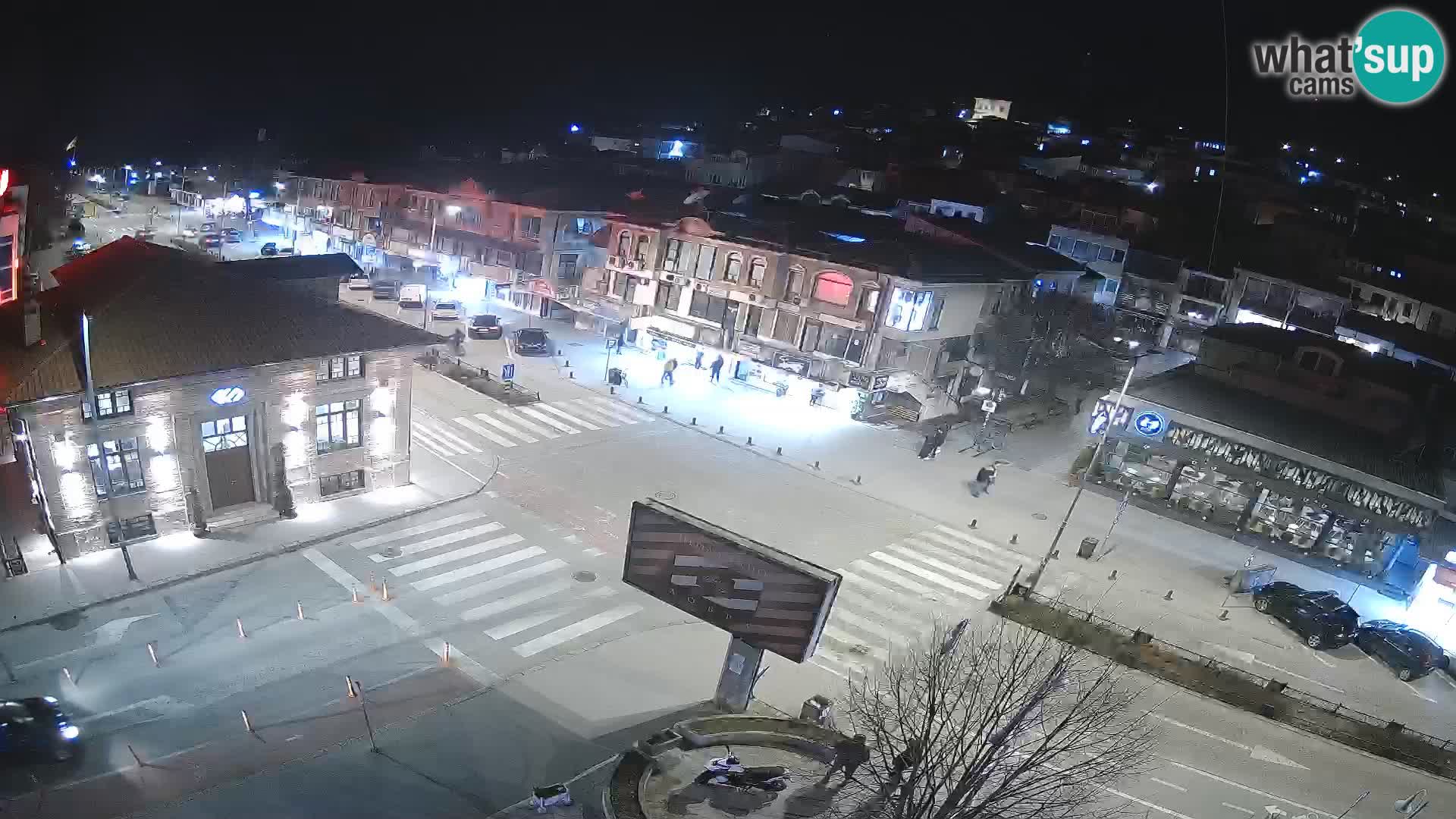 Webcam de la vieille ville et du centre d’Ohrid