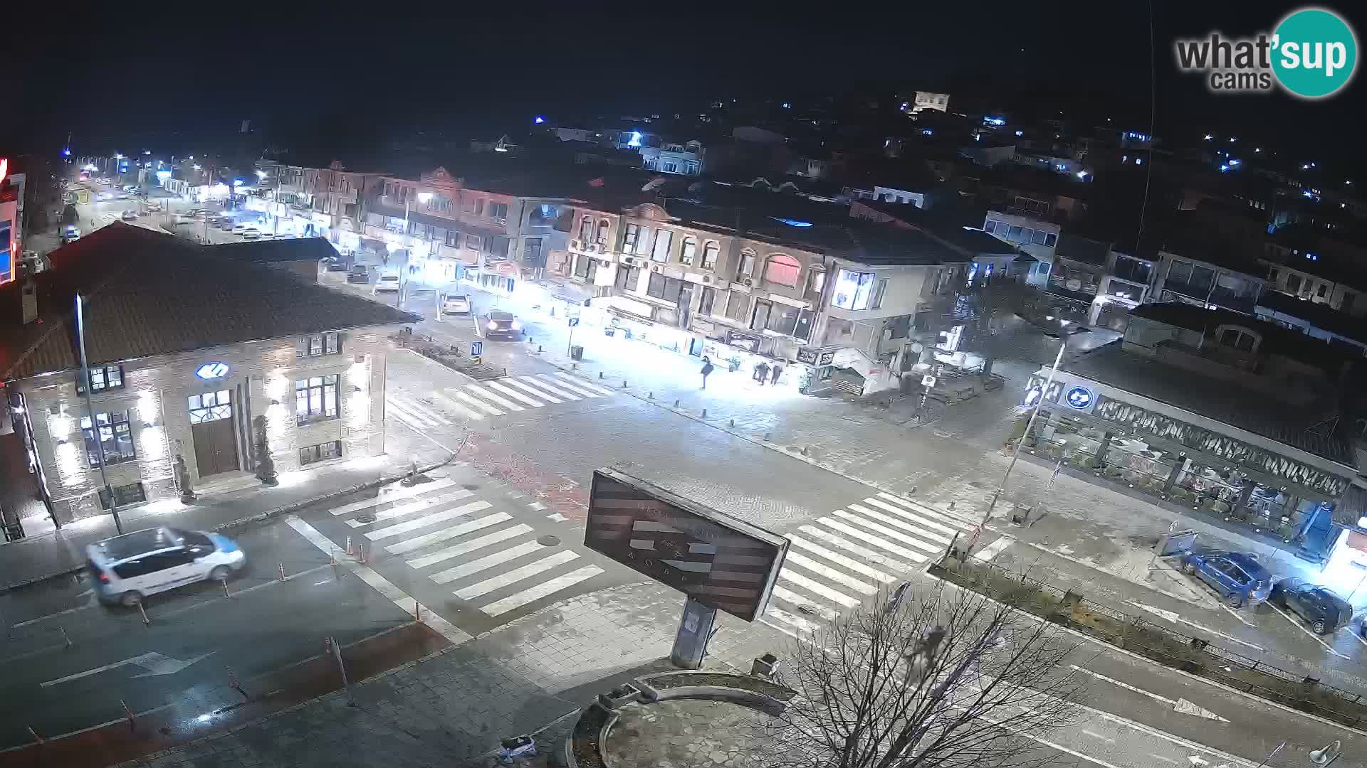 Webcam de la vieille ville et du centre d’Ohrid