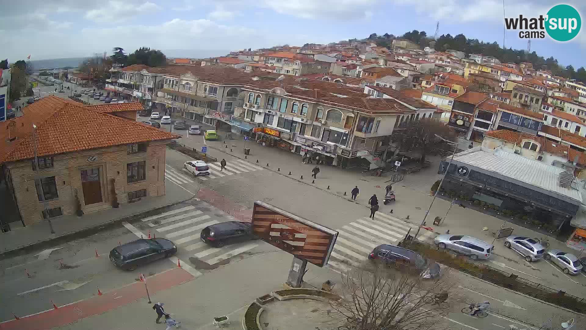 Webcam Città Vecchia e Centro di Ohrid – Macedonia