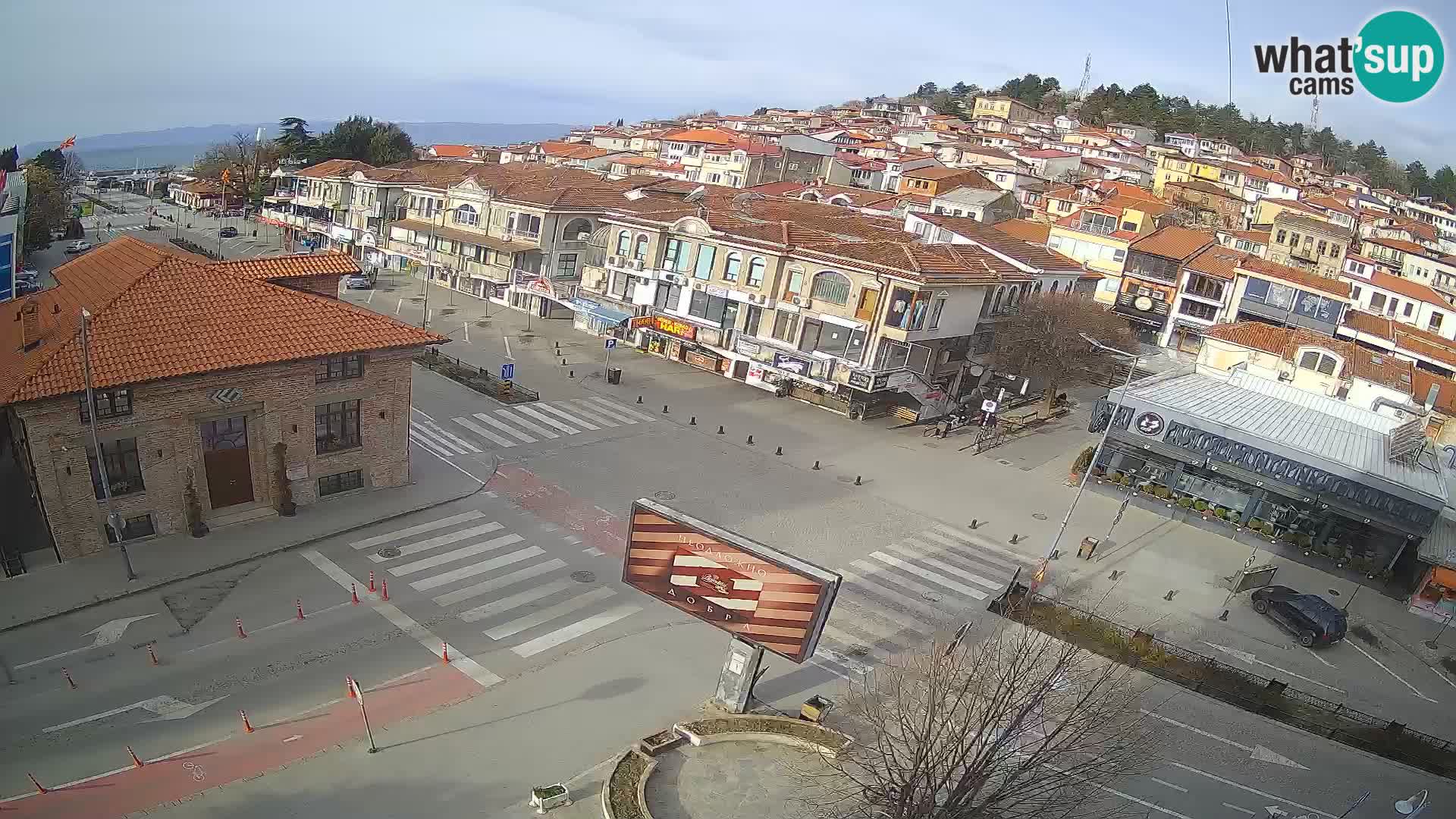 Webcam Città Vecchia e Centro di Ohrid – Macedonia