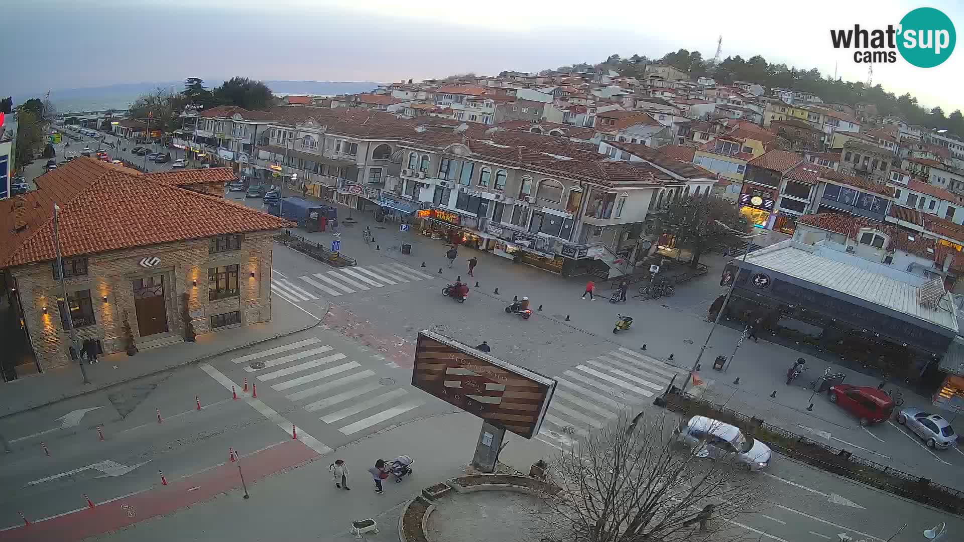 Webcam Città Vecchia e Centro di Ohrid – Macedonia