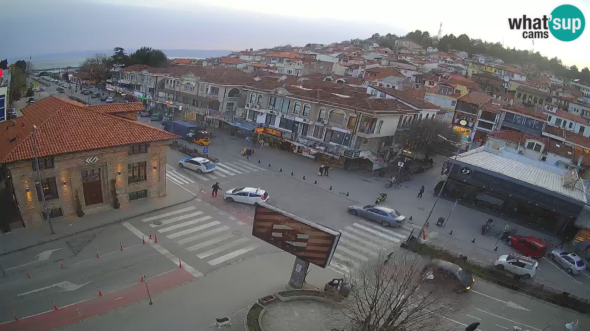 Webcam Città Vecchia e Centro di Ohrid – Macedonia