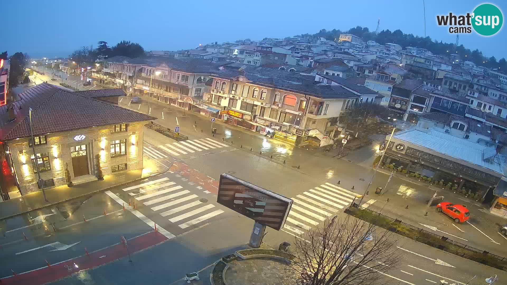 Webcam Ohrid old town and center