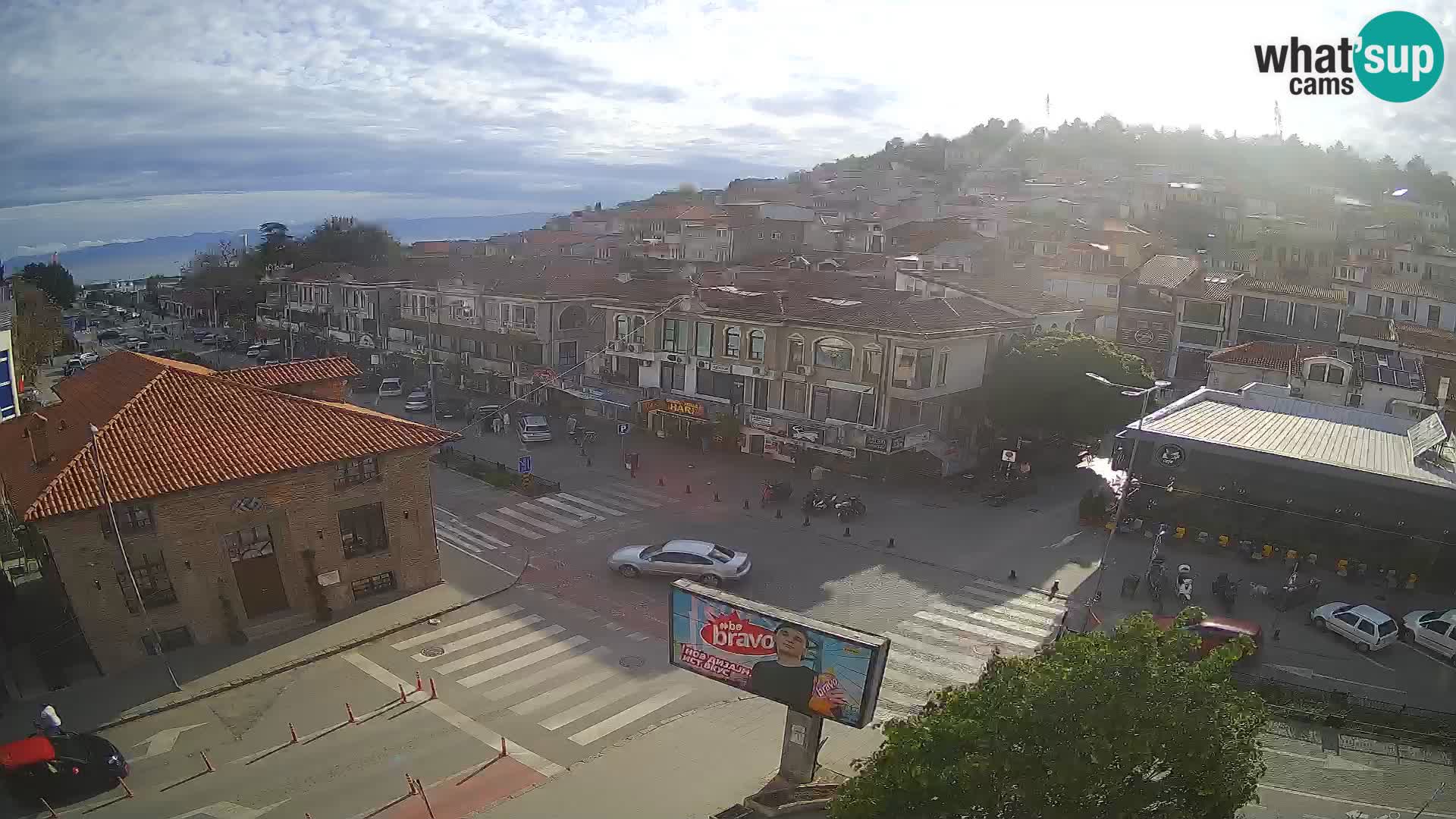 Webcam Ohrid old town and center