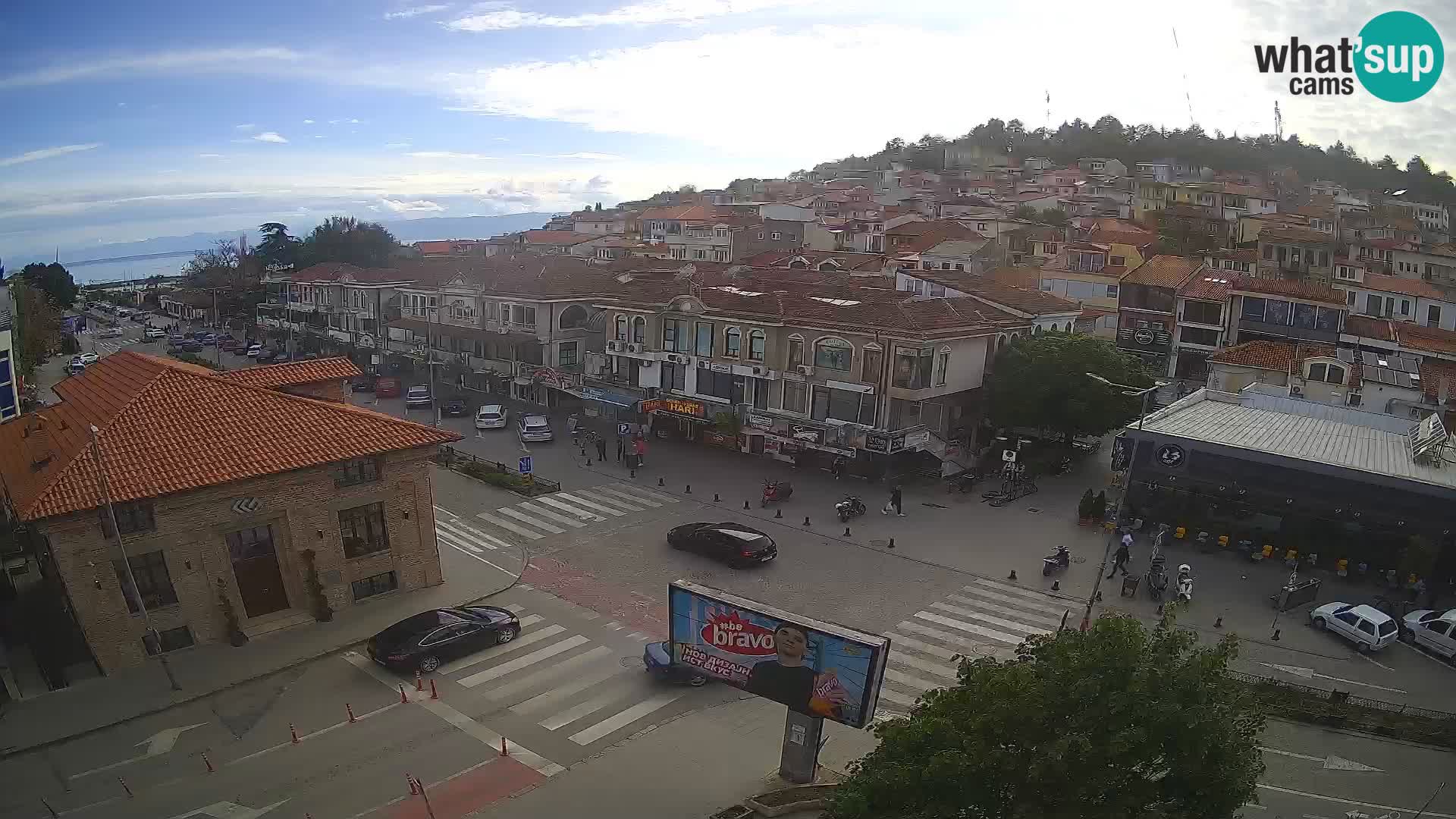 Webcam Altstadt und Zentrum von Ohrid