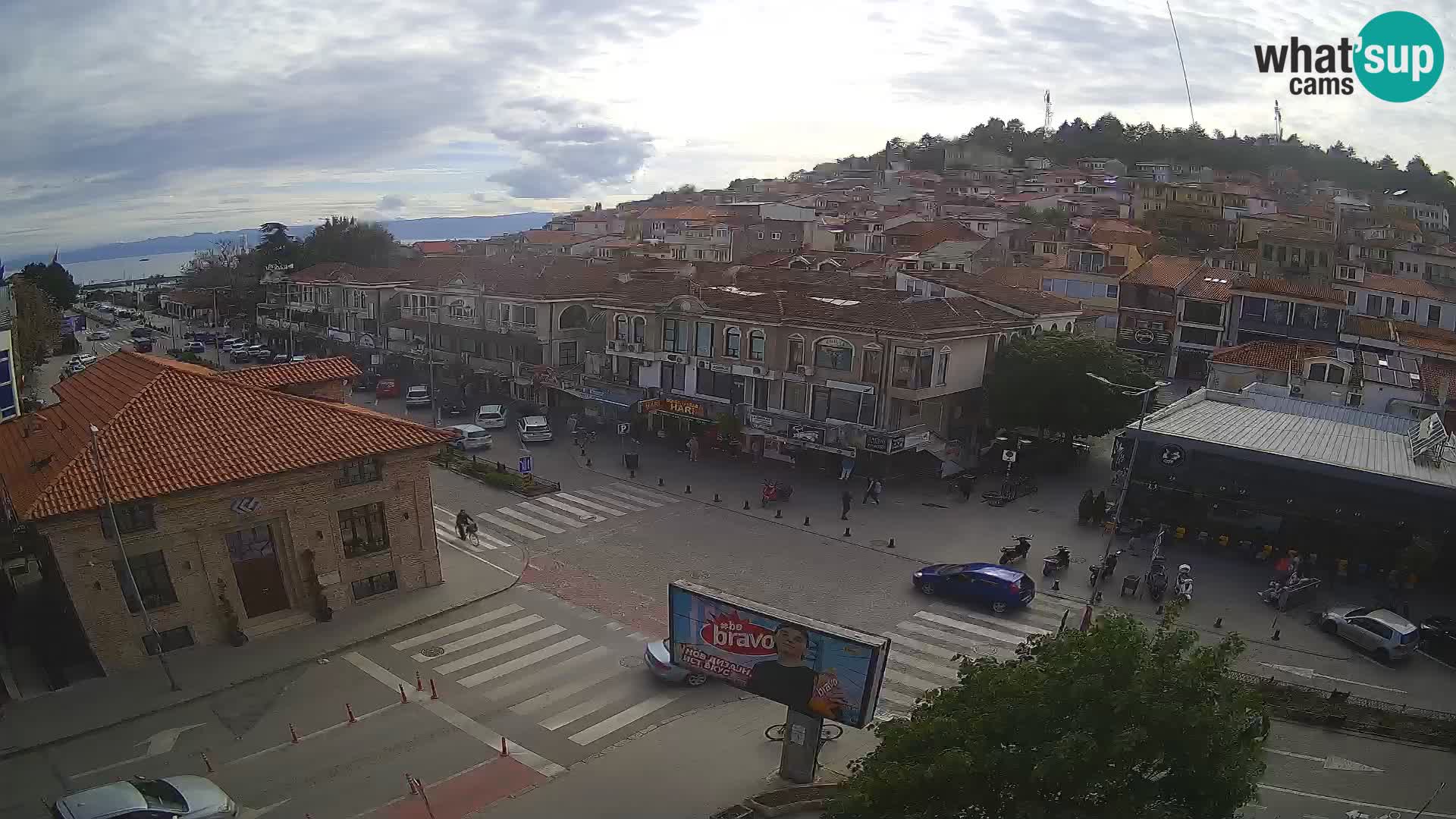Webcam Altstadt und Zentrum von Ohrid