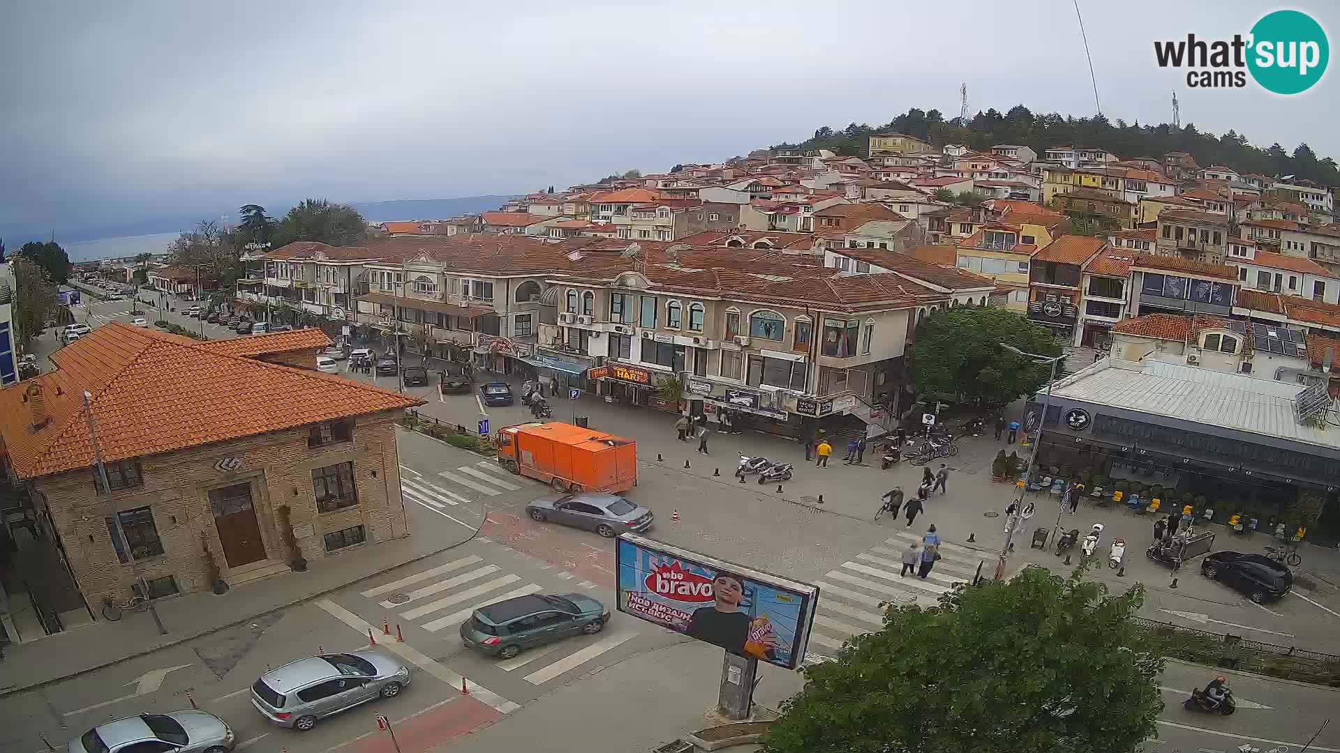 Webcam Città Vecchia e Centro di Ohrid – Macedonia