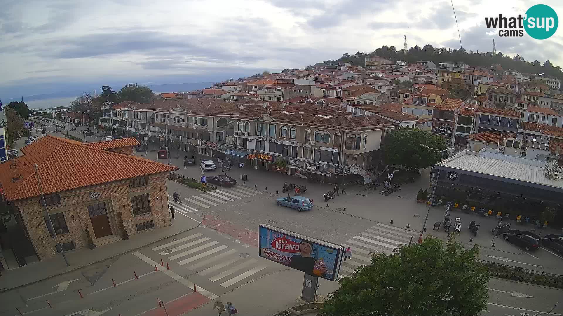 Webcam Ohrid old town and center