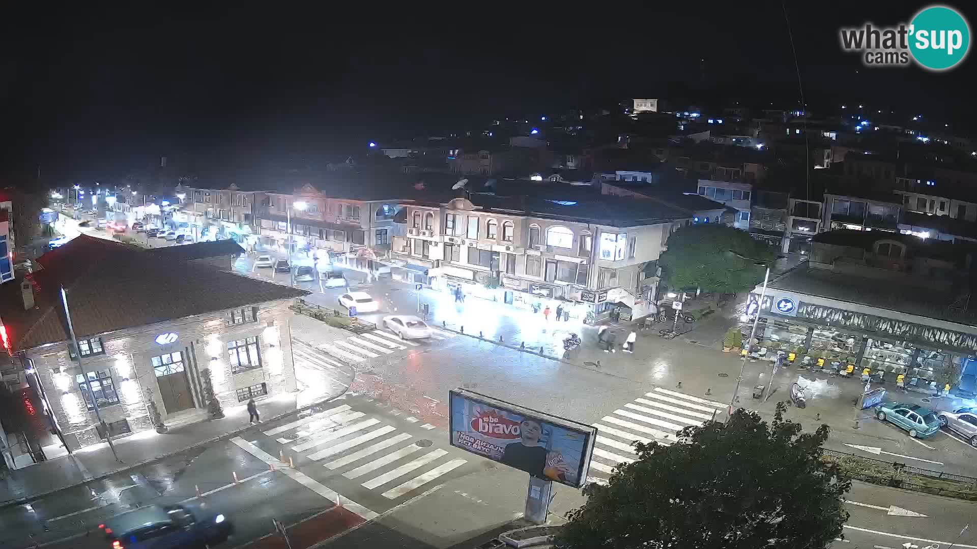 Webcam Ohrid old town and center