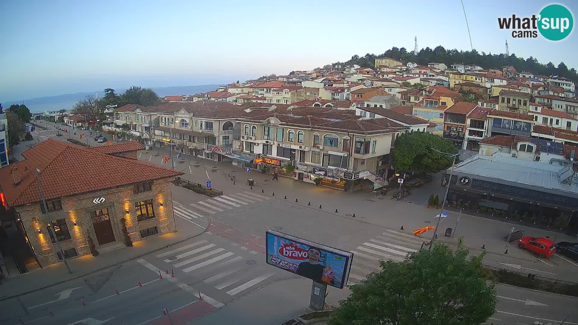 Webcam Altstadt und Zentrum von Ohrid