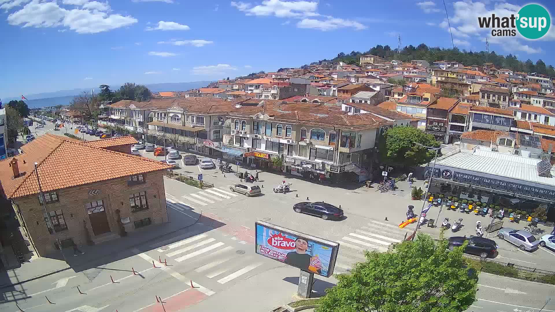 Webcam Altstadt und Zentrum von Ohrid