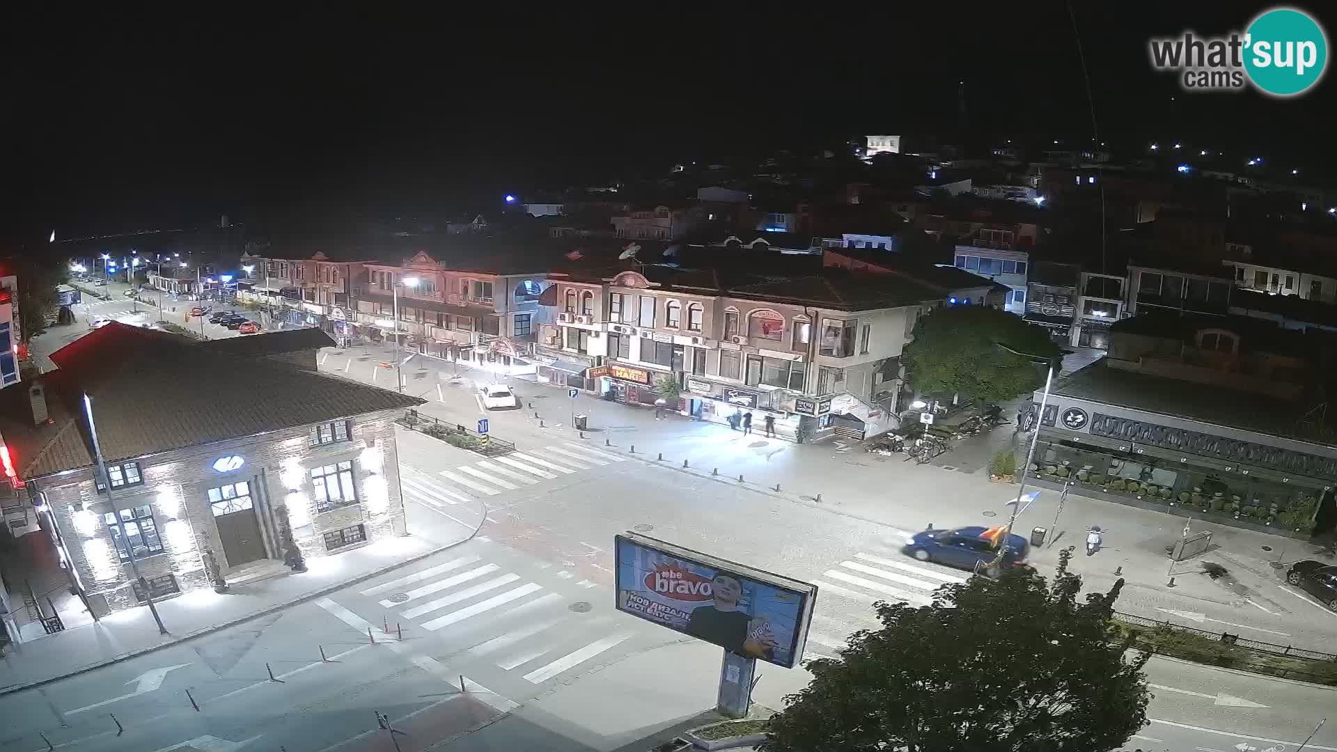 Webcam Ohrid old town and center