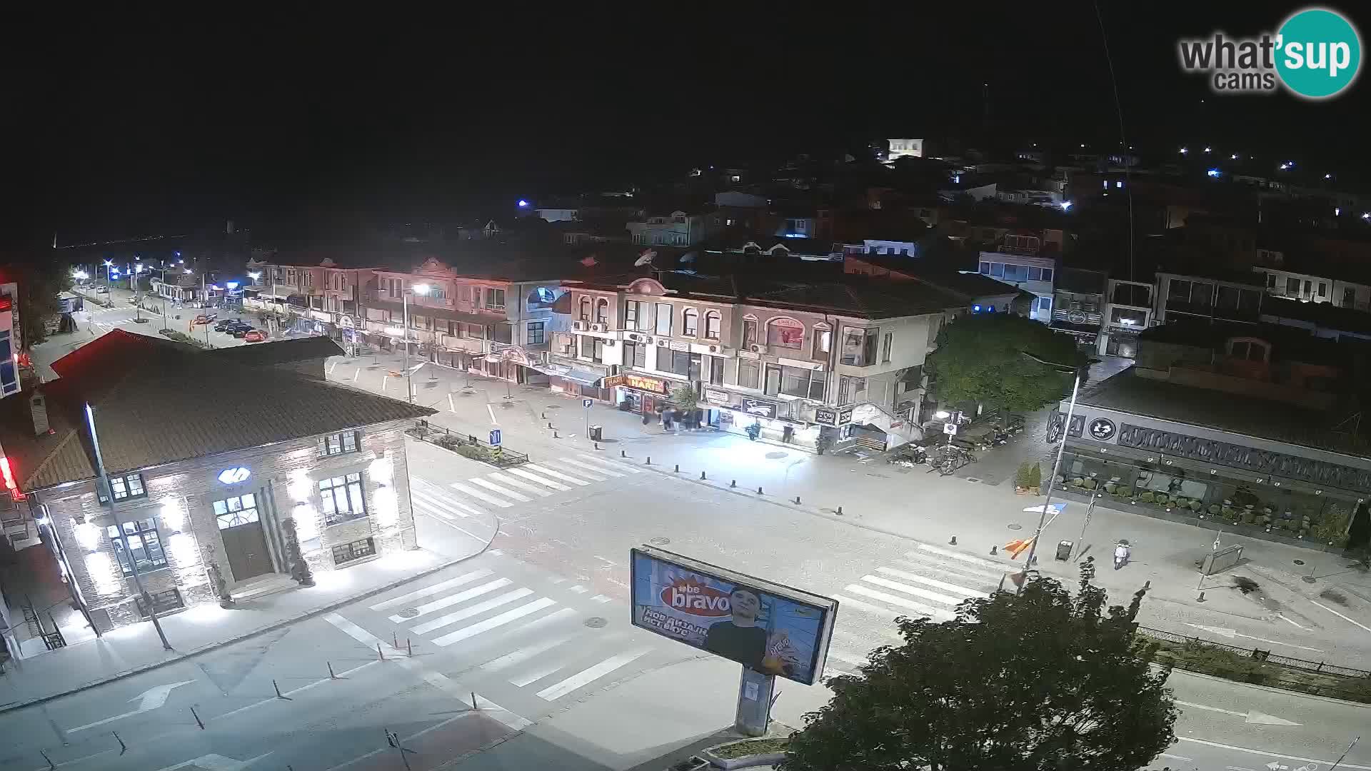Webcam Ohrid old town and center