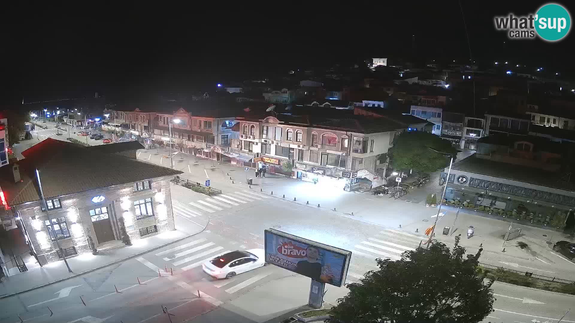 Webcam de la vieille ville et du centre d’Ohrid
