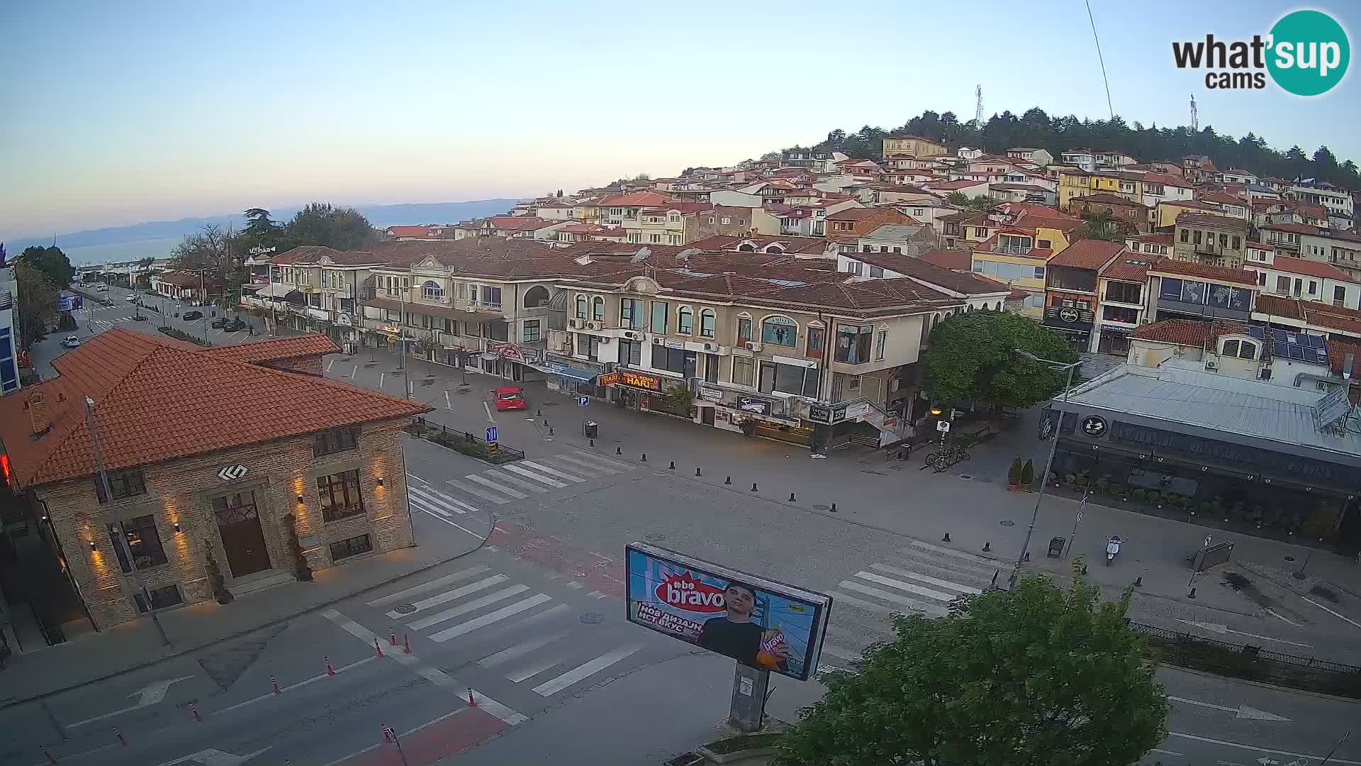 Webcam Ohrid old town and center
