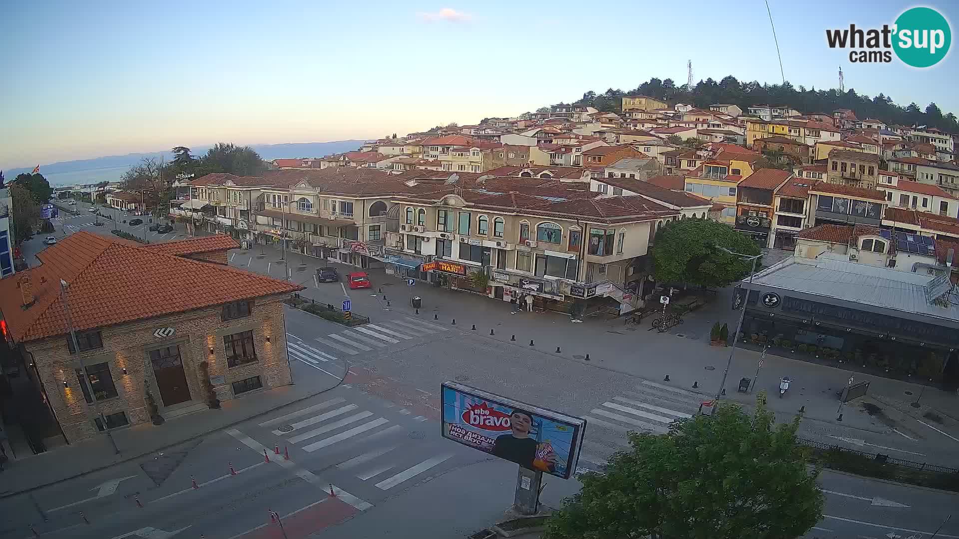 Webcam Ohrid old town and center