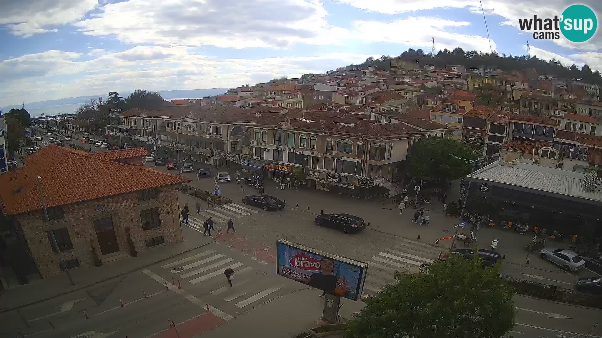 Webcam Altstadt und Zentrum von Ohrid