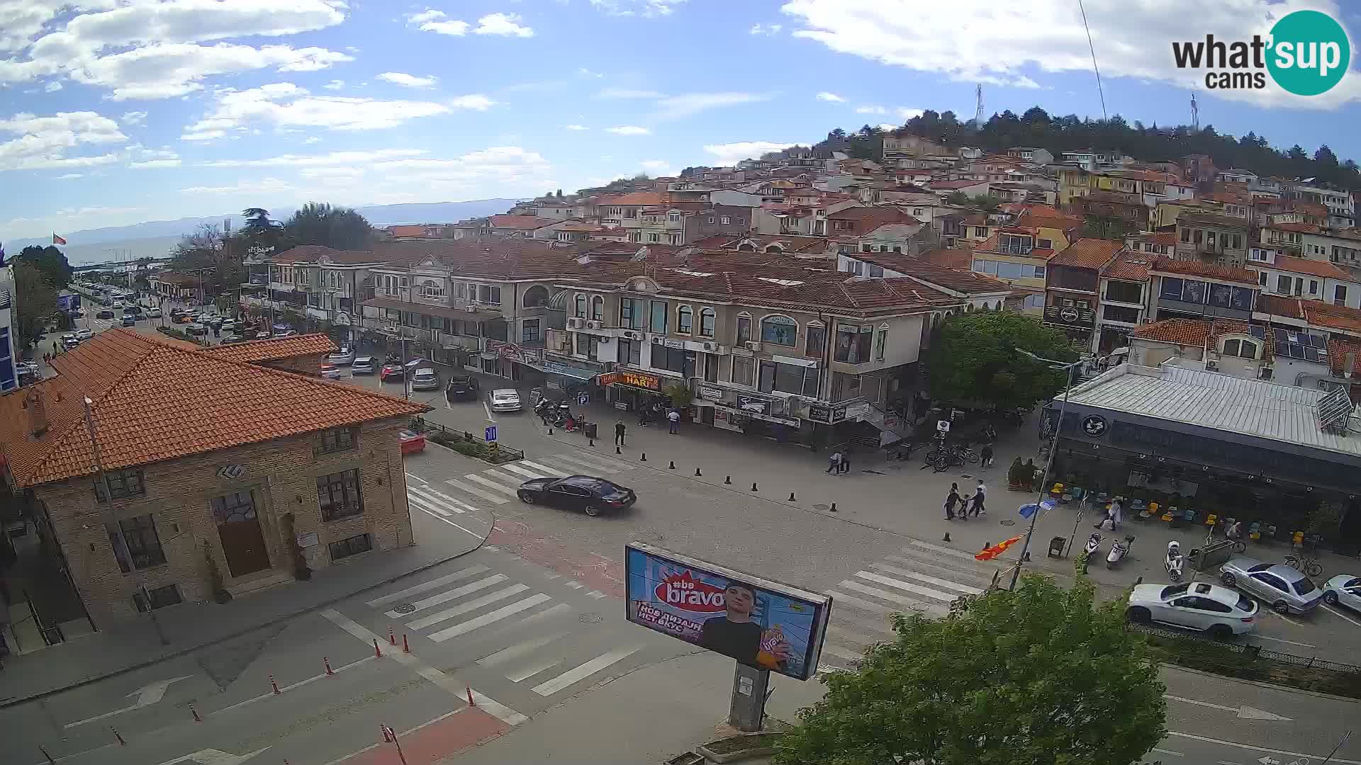 Webcam Altstadt und Zentrum von Ohrid