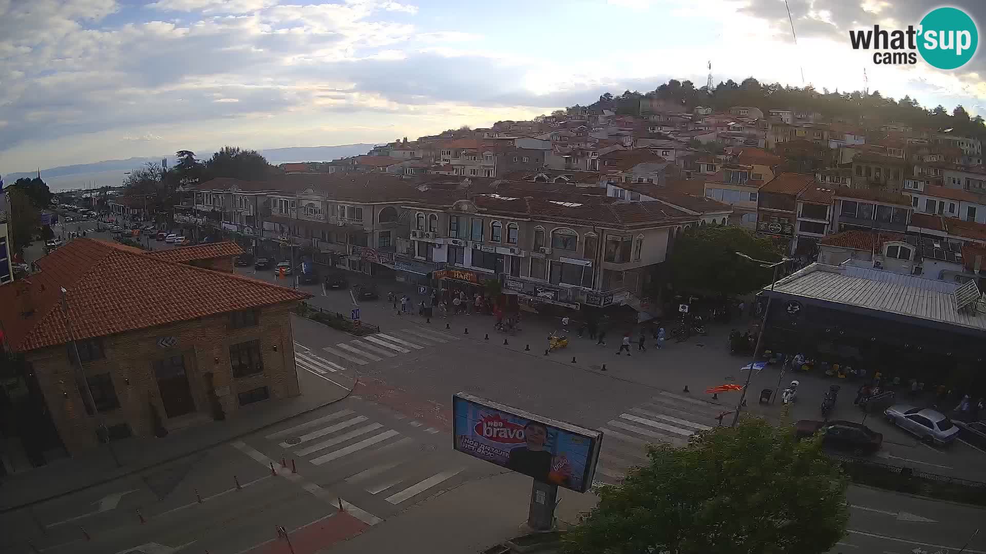 Webcam Altstadt und Zentrum von Ohrid