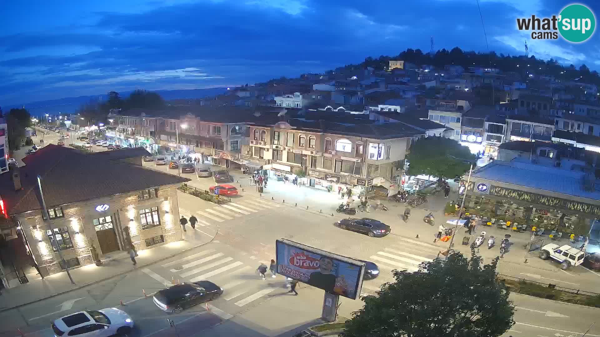 Webcam Ohrid old town and center