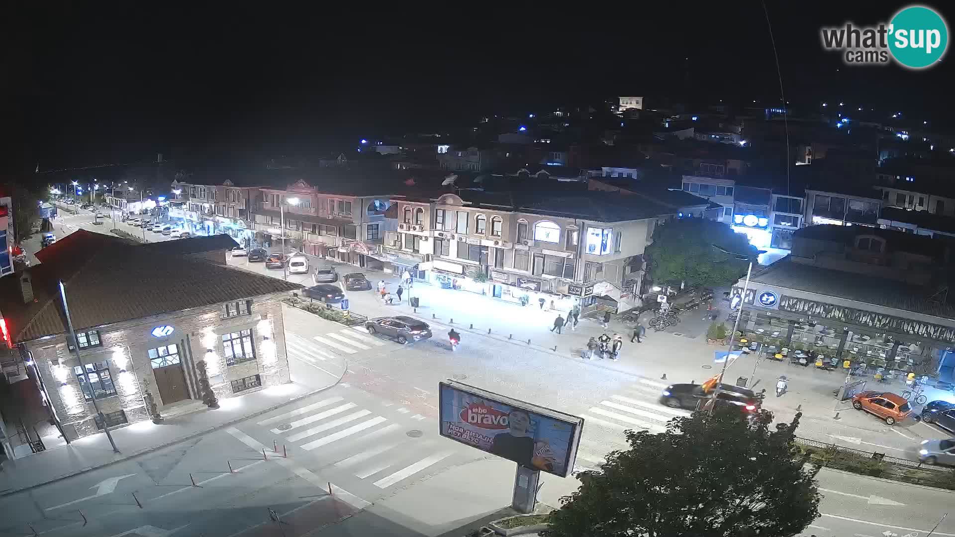 Webcam de la vieille ville et du centre d’Ohrid