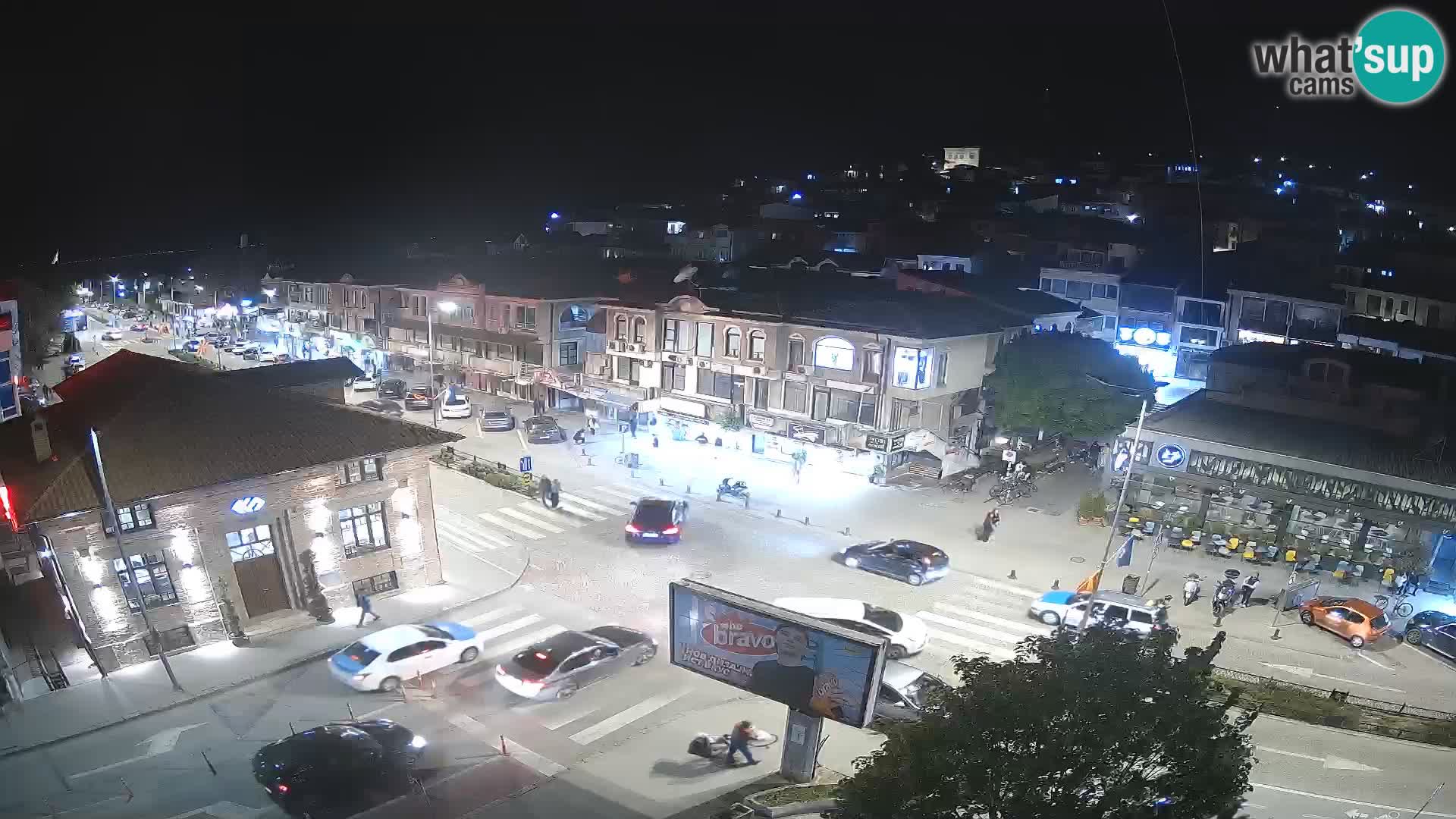 Webcam de la vieille ville et du centre d’Ohrid