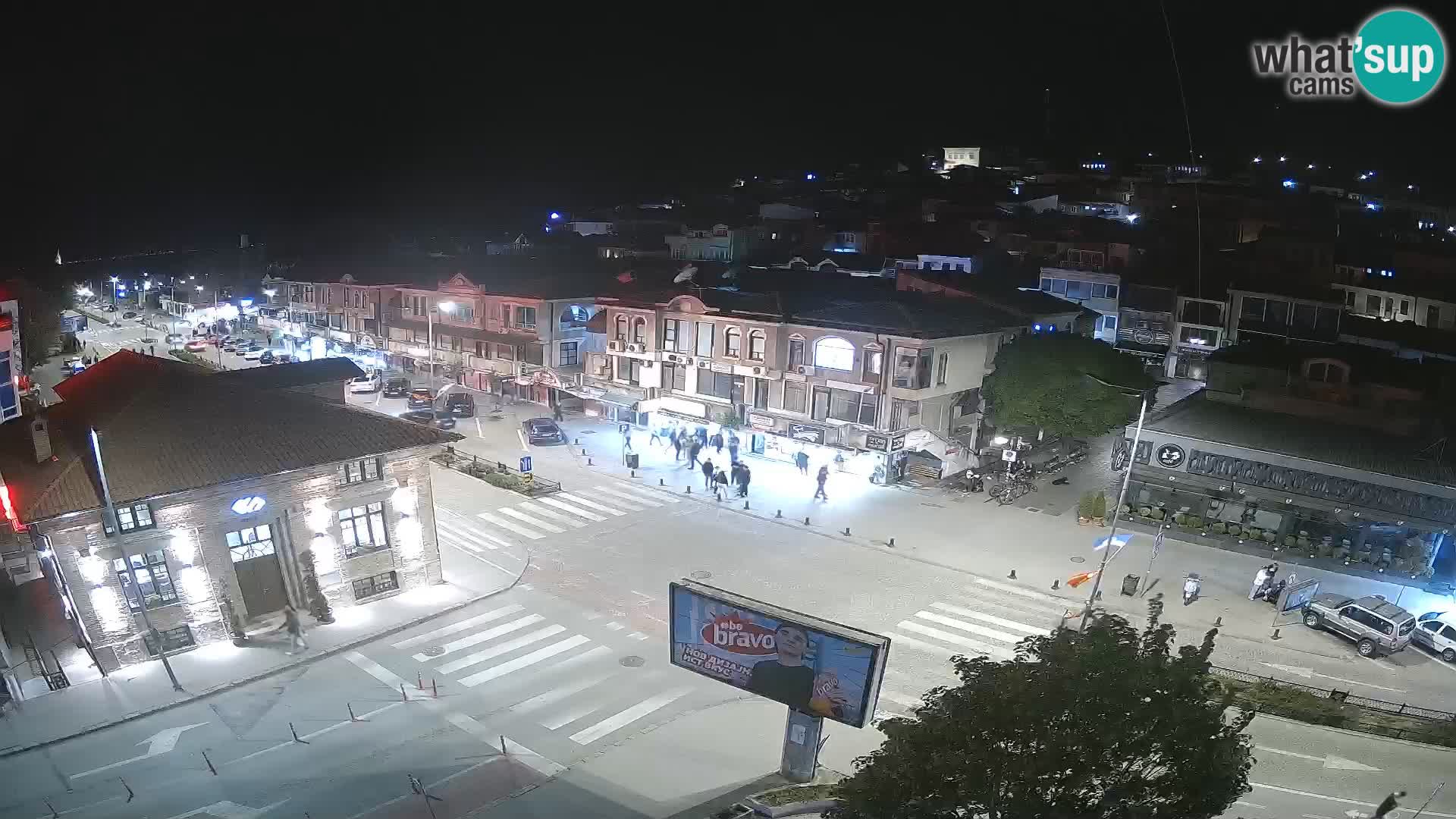 Webcam Ohrid old town and center