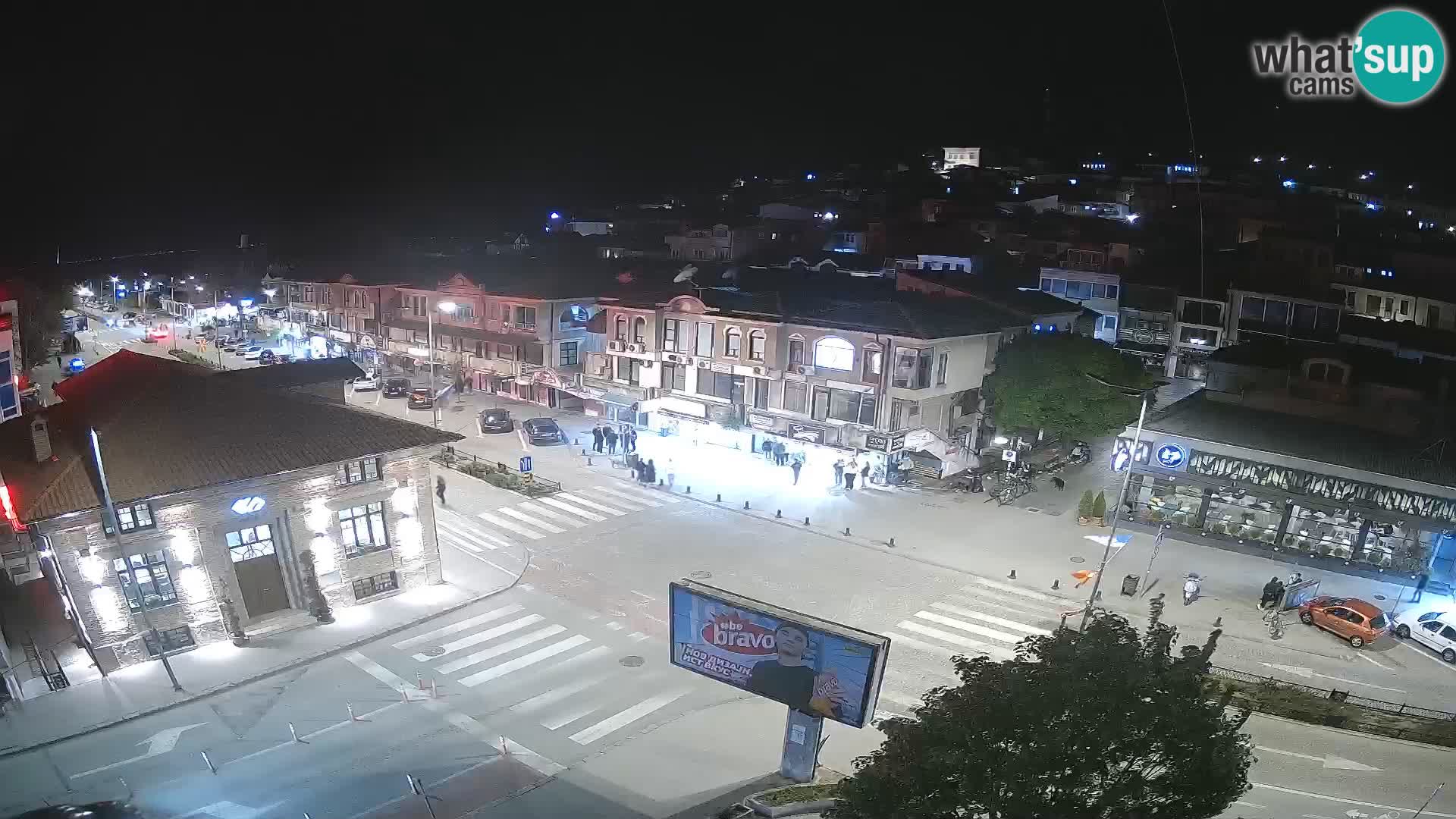 Webcam de la vieille ville et du centre d’Ohrid