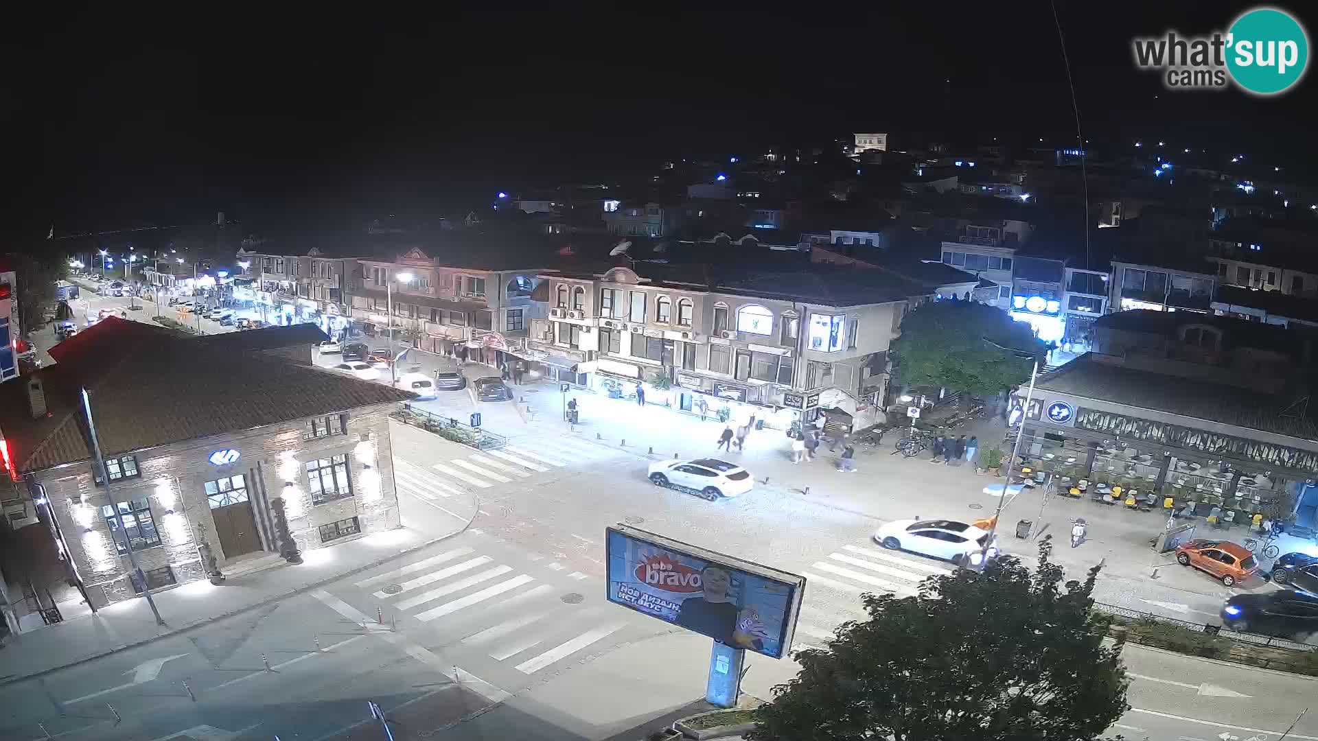 Webcam de la vieille ville et du centre d’Ohrid