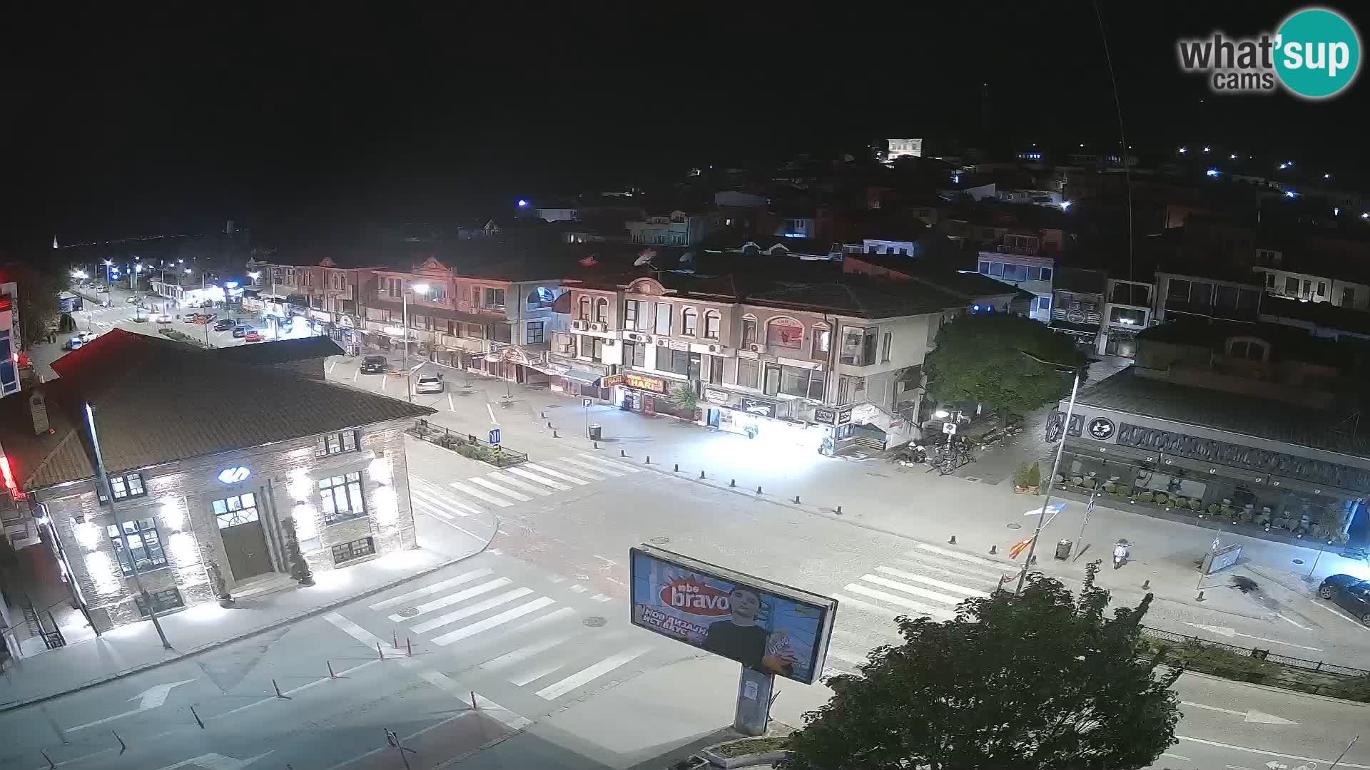 Webcam Ohrid old town and center