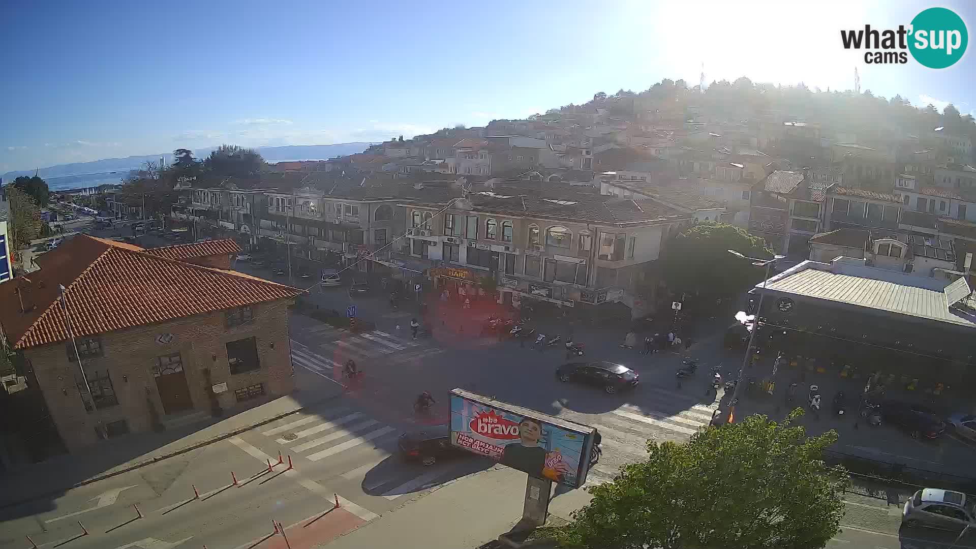 Webcam Altstadt und Zentrum von Ohrid