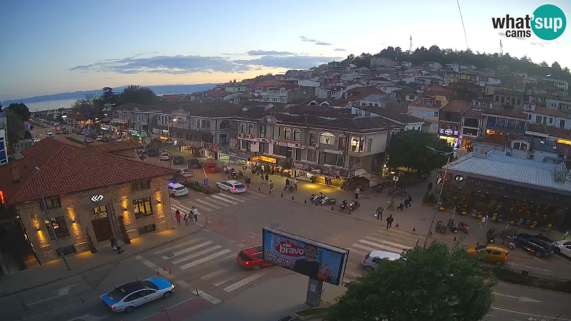 Webcam Altstadt und Zentrum von Ohrid