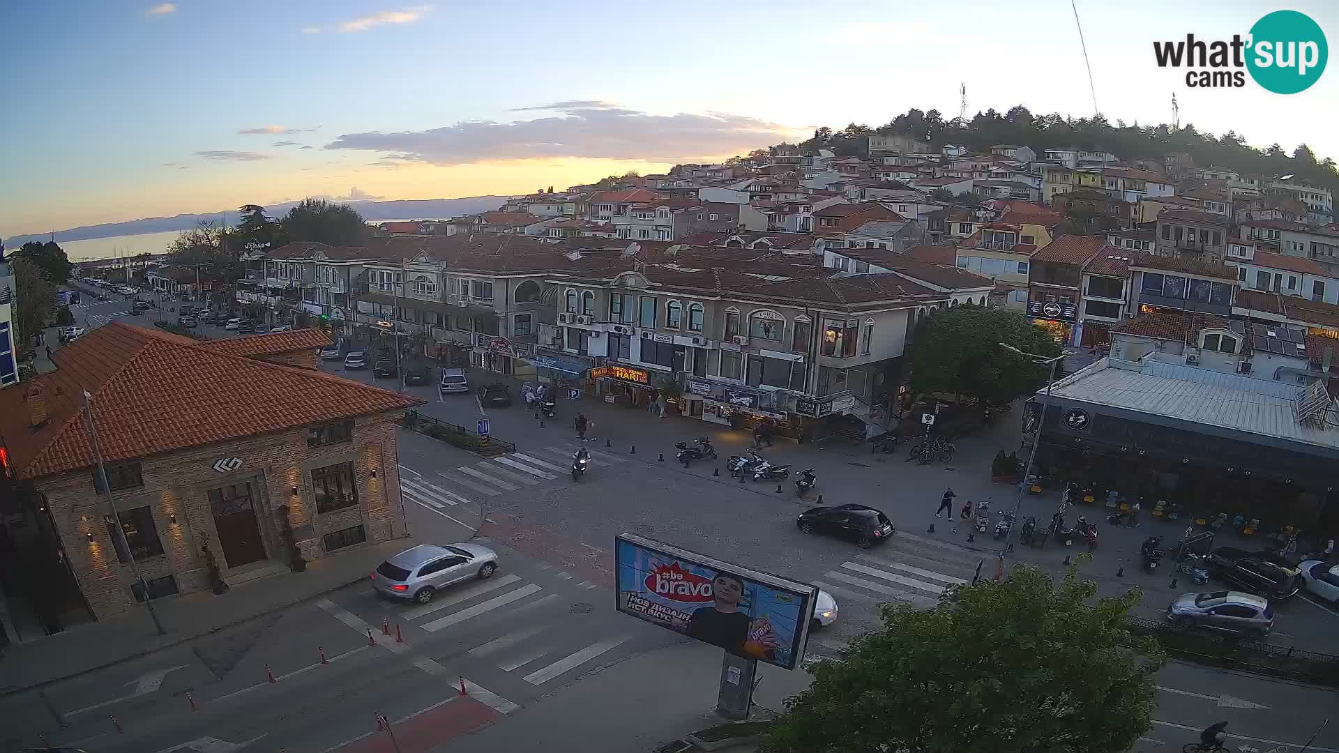 Webcam Altstadt und Zentrum von Ohrid