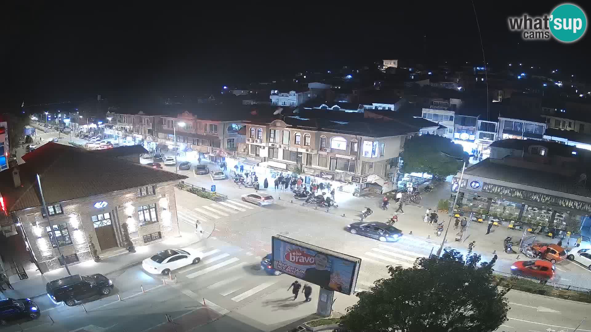 Webcam de la vieille ville et du centre d’Ohrid