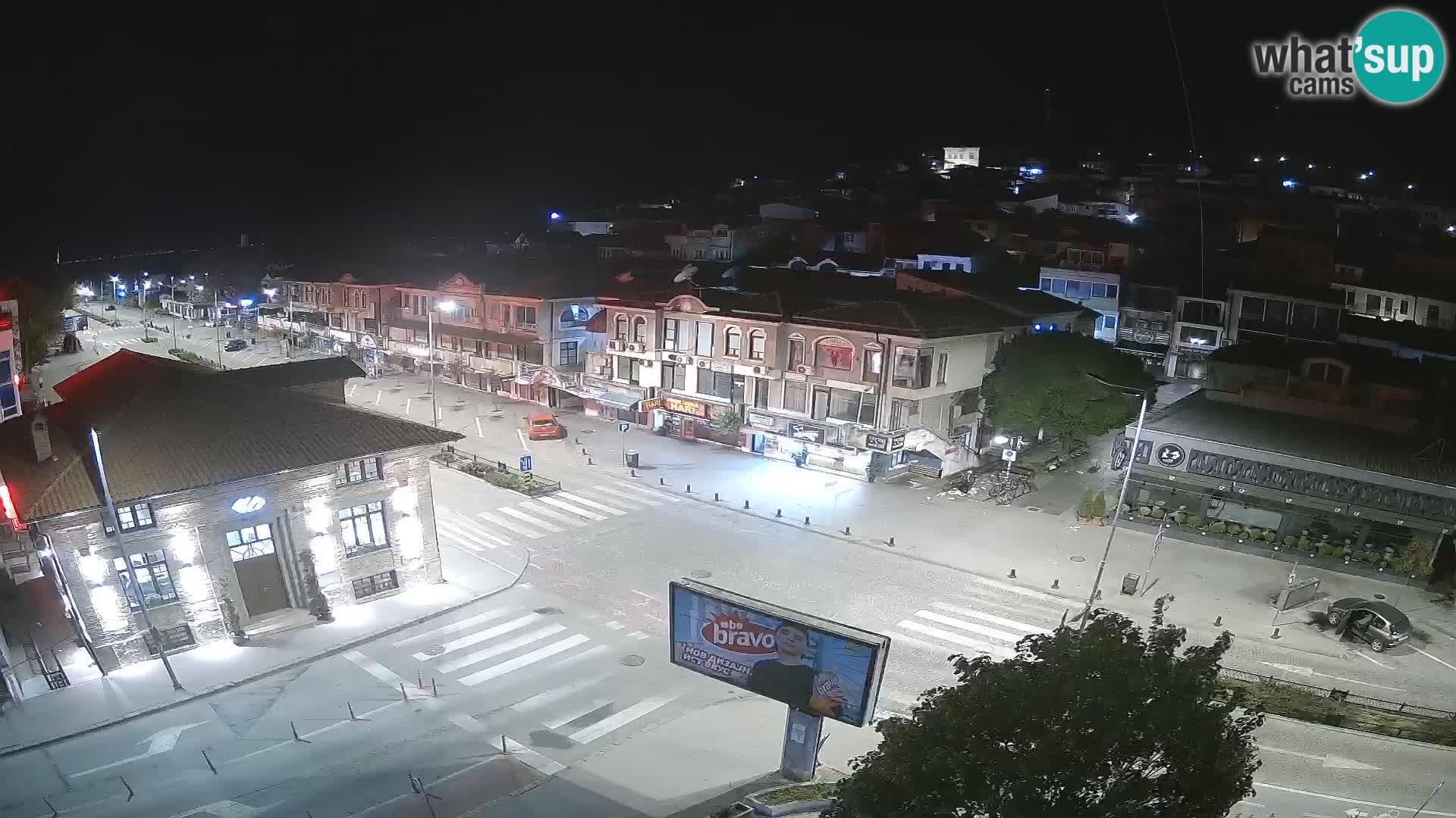 Webcam Ohrid old town and center