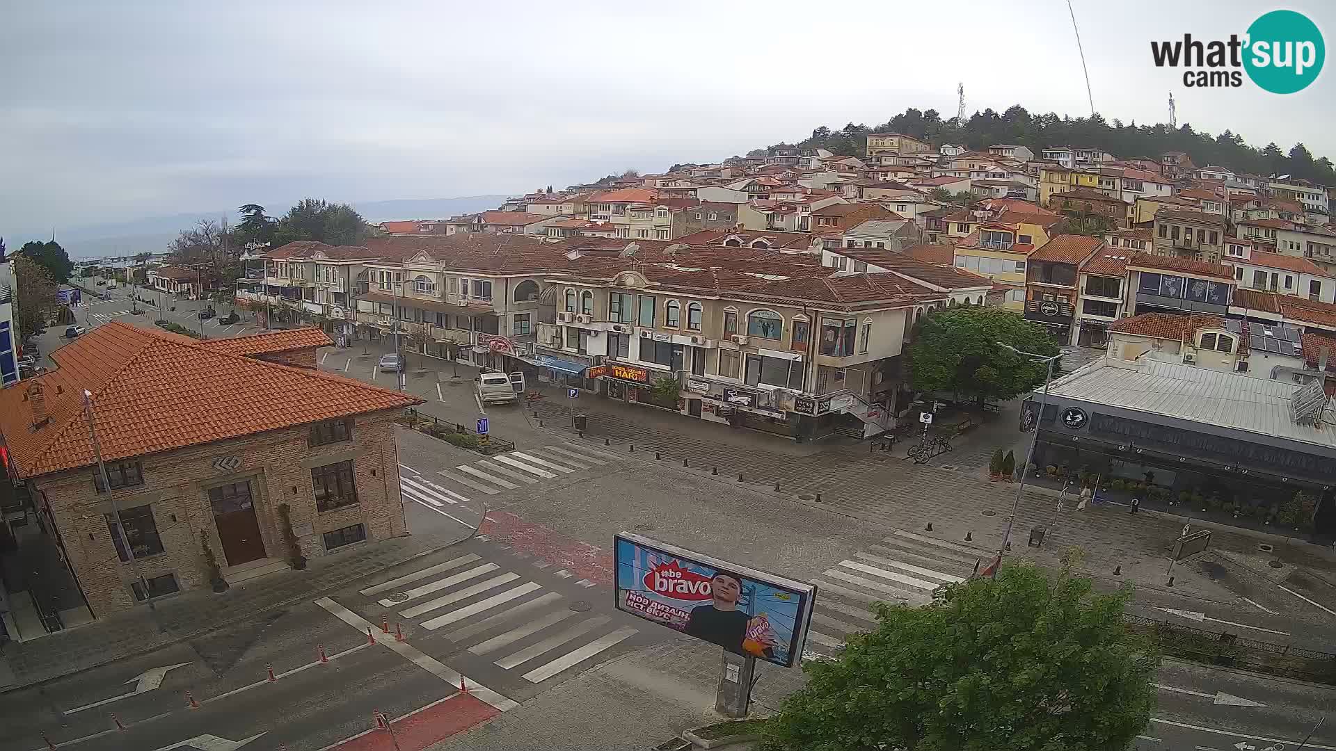 Webcam Ohrid old town and center