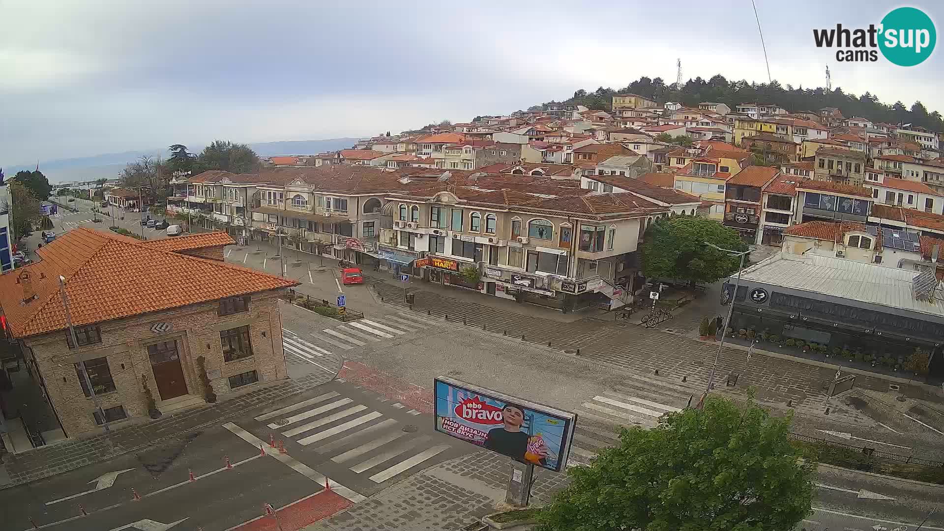 Webcam Ohrid old town and center