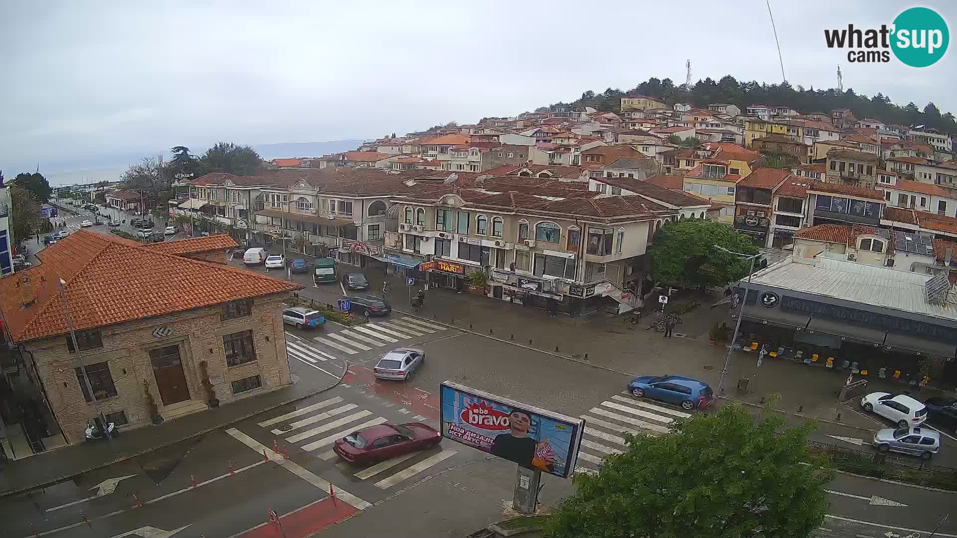 Webcam Ohrid old town and center