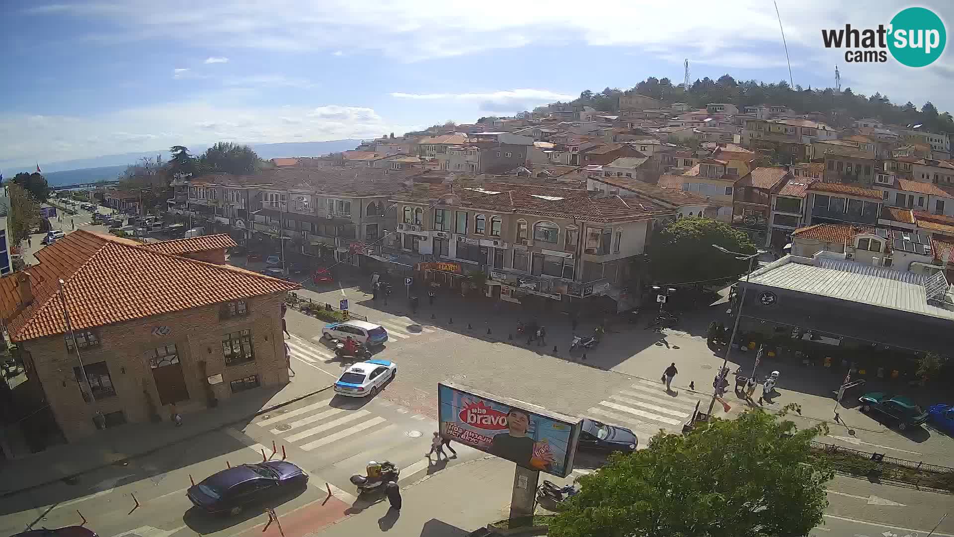 Webcam Città Vecchia e Centro di Ohrid – Macedonia
