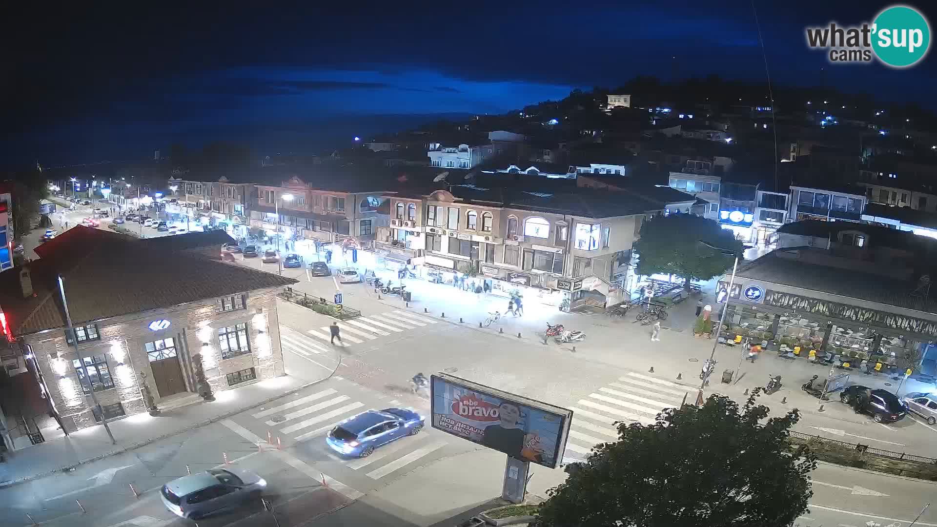 Webcam de la vieille ville et du centre d’Ohrid