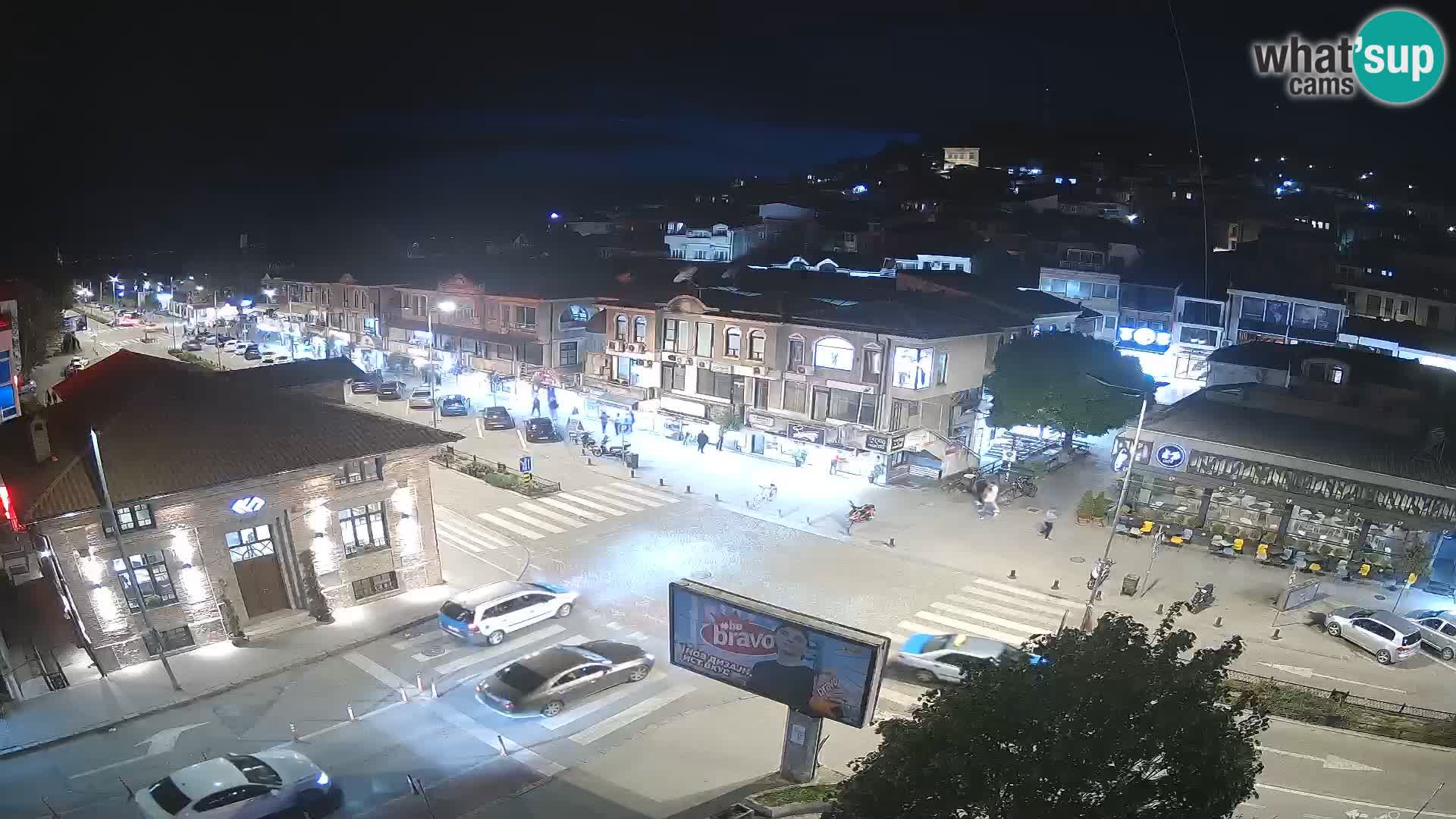 Webcam de la vieille ville et du centre d’Ohrid